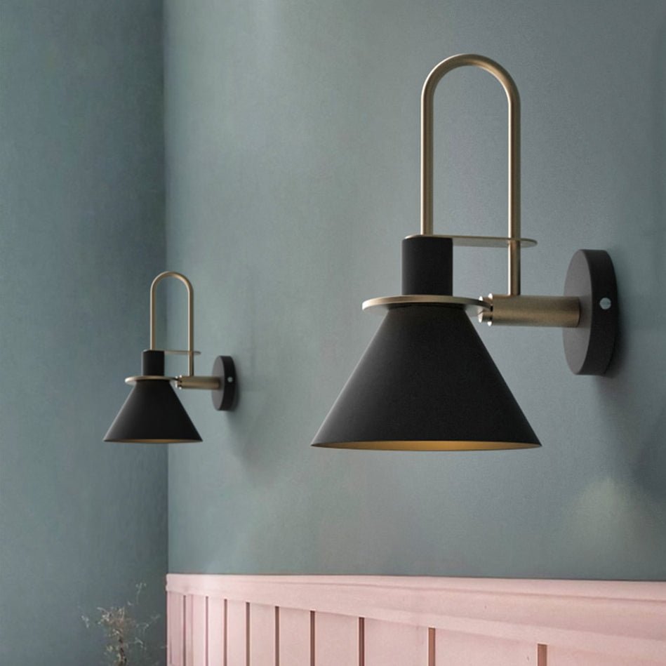 Bela Wall Lamp | Postmodern Metal Design, Warm Ambient Light