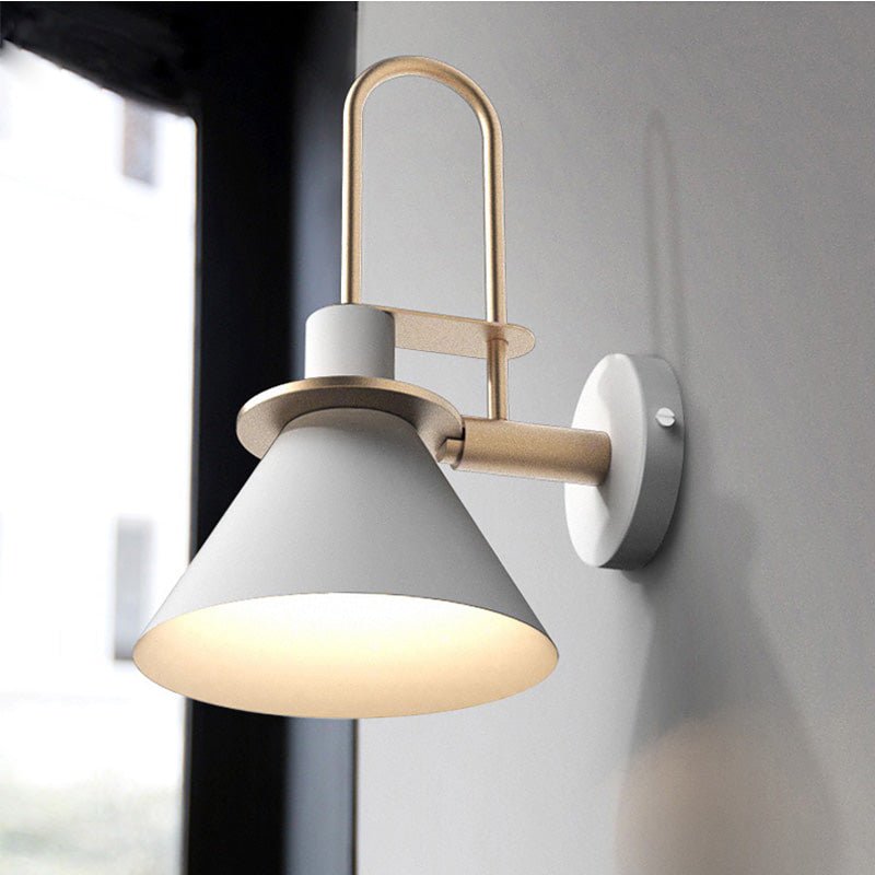Bela Wall Lamp | Postmodern Metal Design, Warm Ambient Light