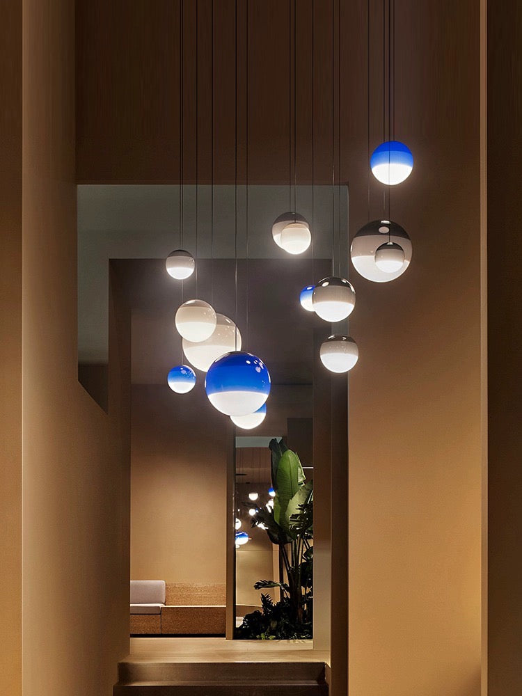 Belo Hanglamp | Gekleurd Glas, E27 Fitting