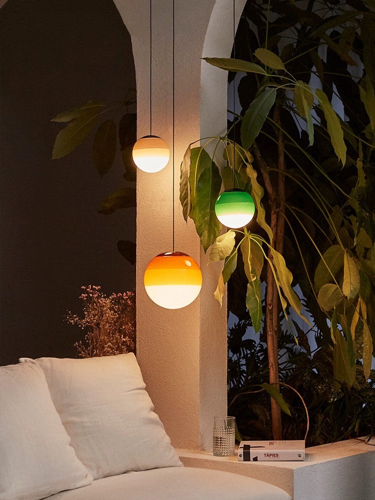 Belo Hanglamp | Gekleurd Glas, E27 Fitting