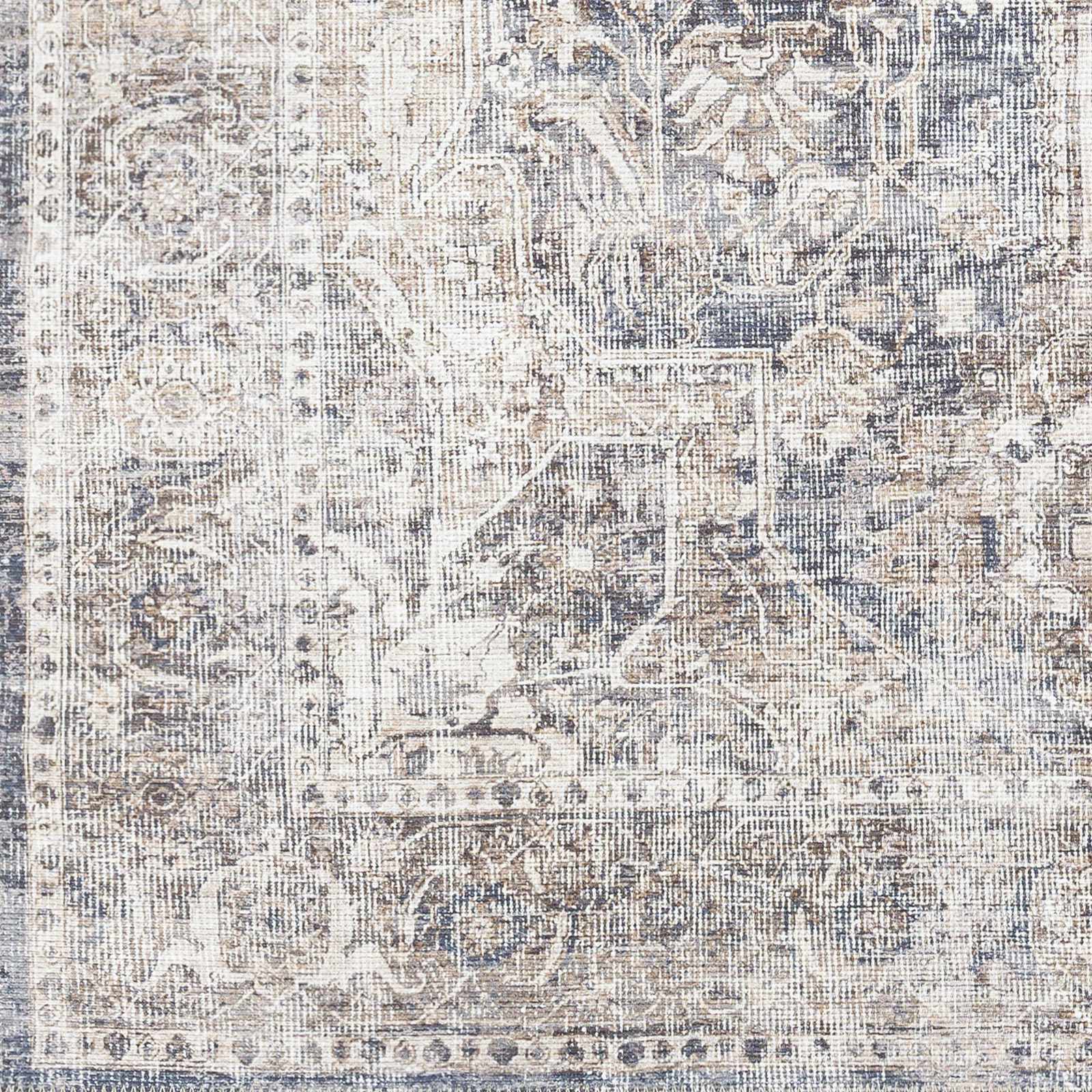 Milo Washable Area Rug  Machine Woven Chenille-Polyester
