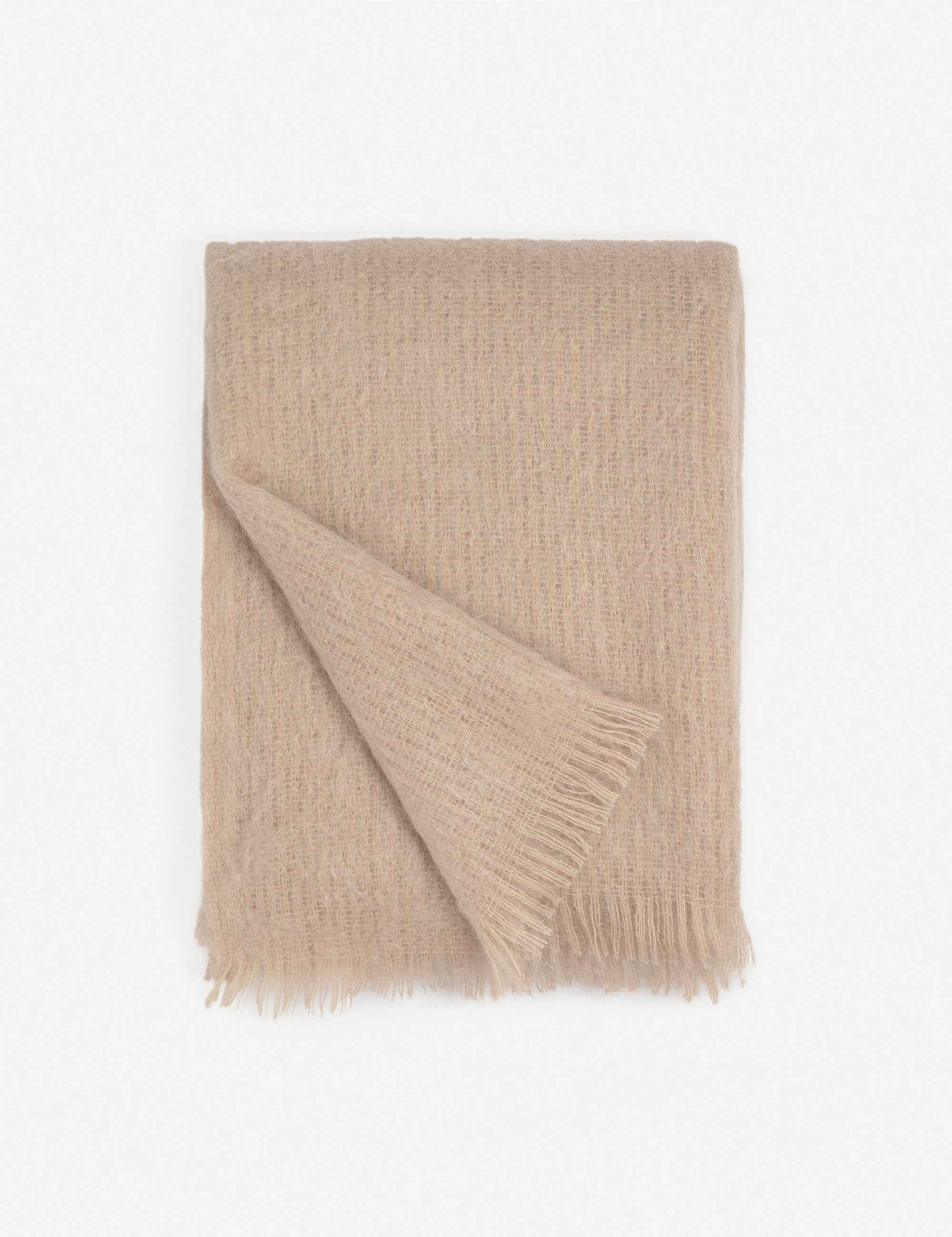Aimee Luxe Mohair Throw | Handcrafted in Yorkshire, Cozy Design