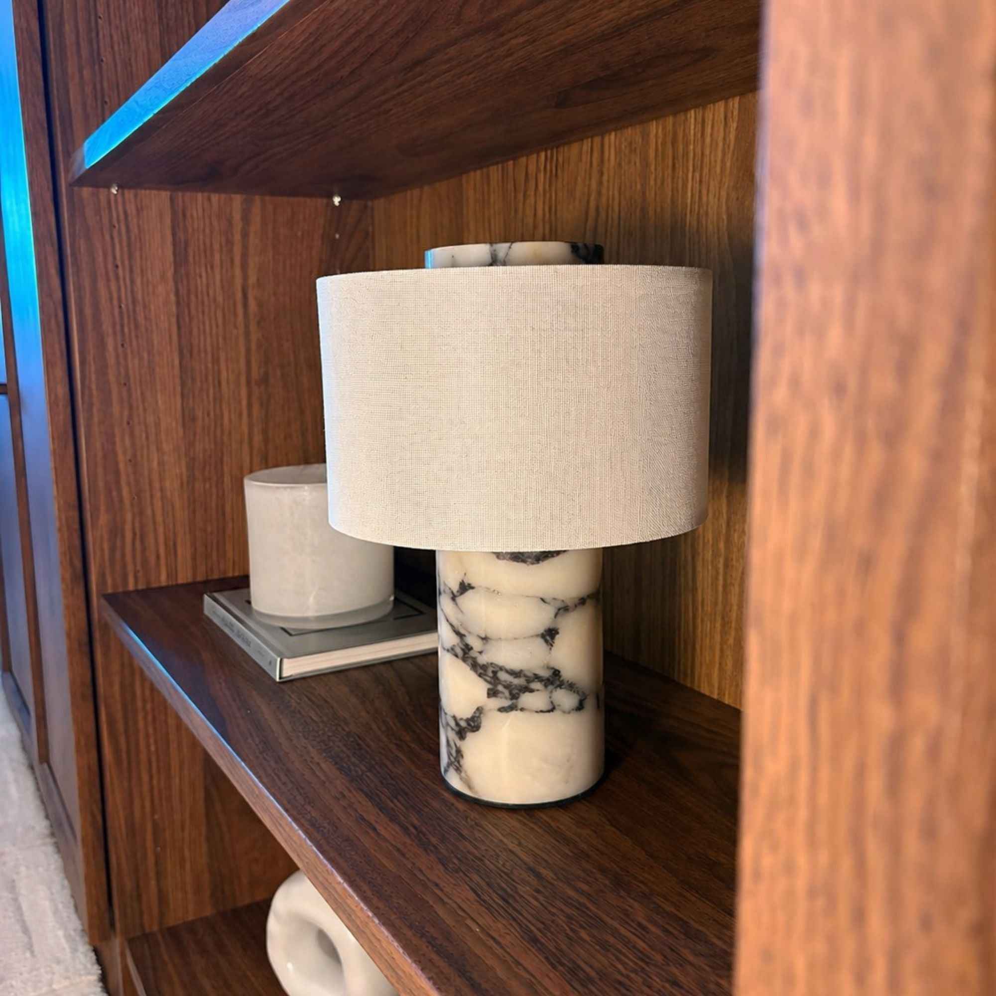 Bello Portable Table Lamp | Marble Base, Wireless & Rechargeable