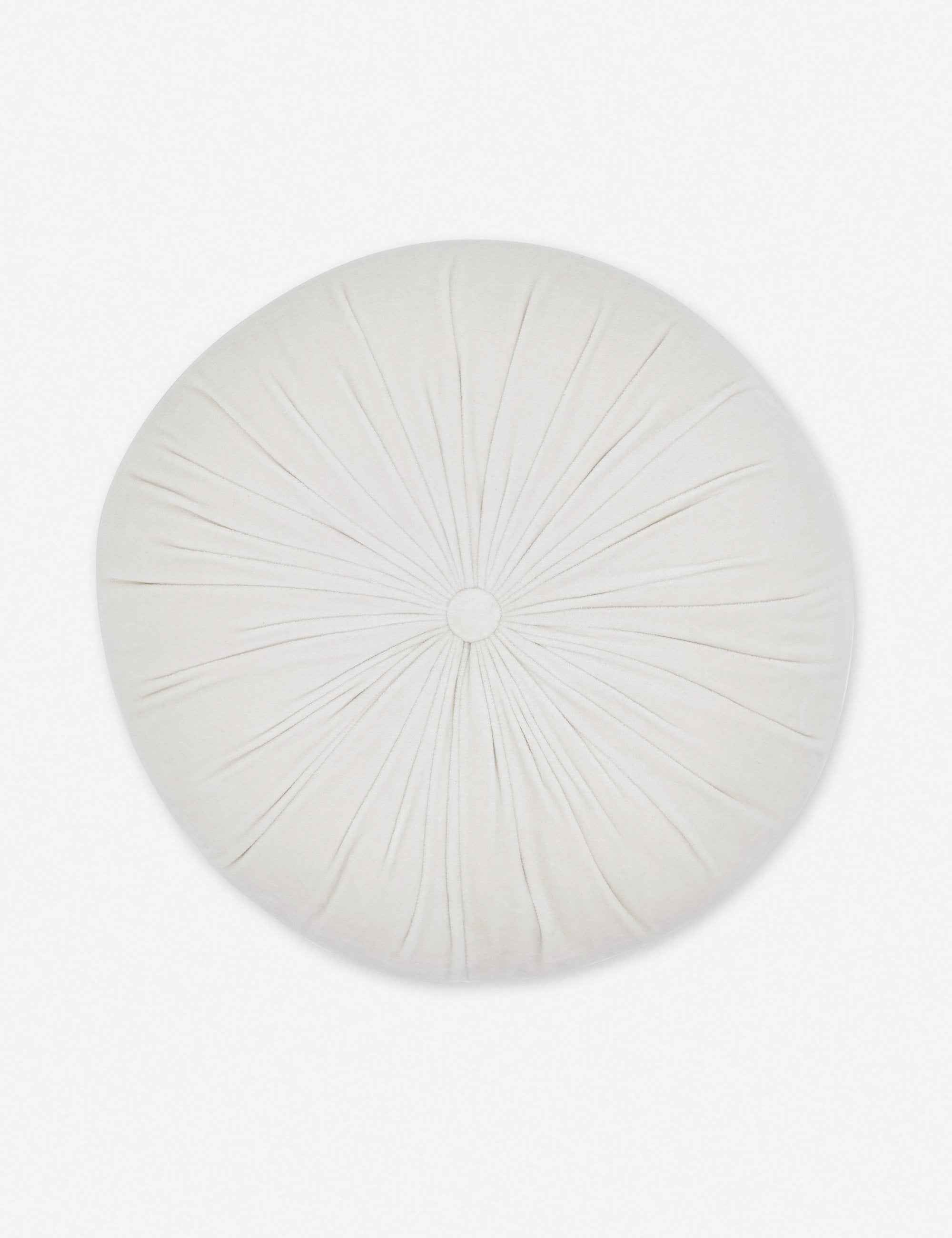 Monroe Velvet Round Pillow