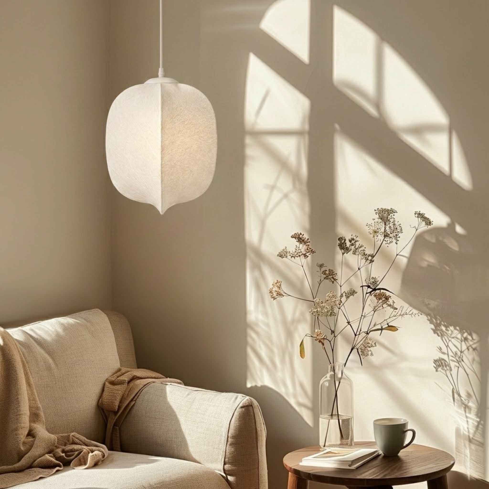 Bello Ceiling Lamp | Organic Cacoon Design, Ø33 cm