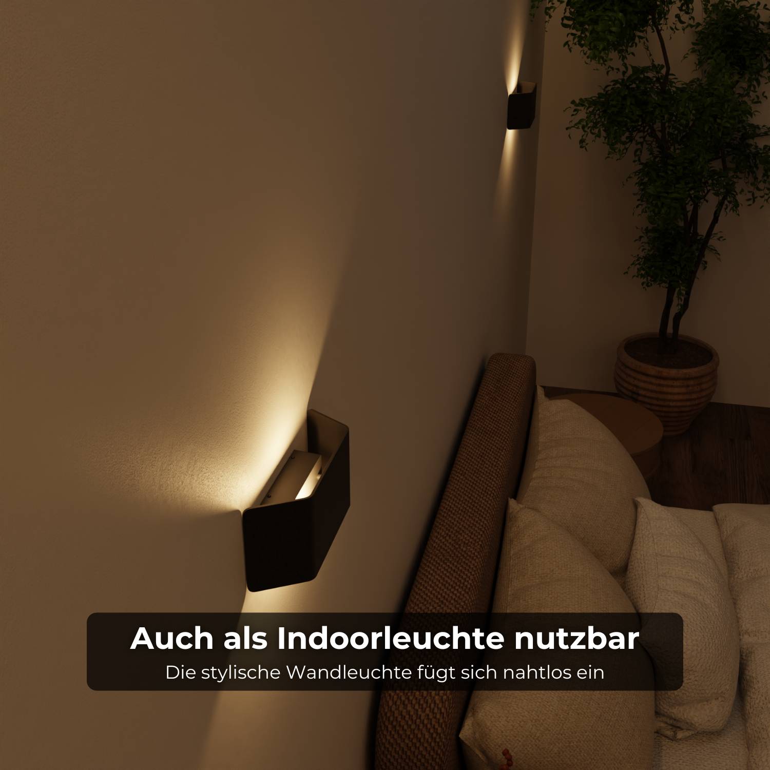 Ombra Wall Light | Warm White 2700K, IP54 Certified