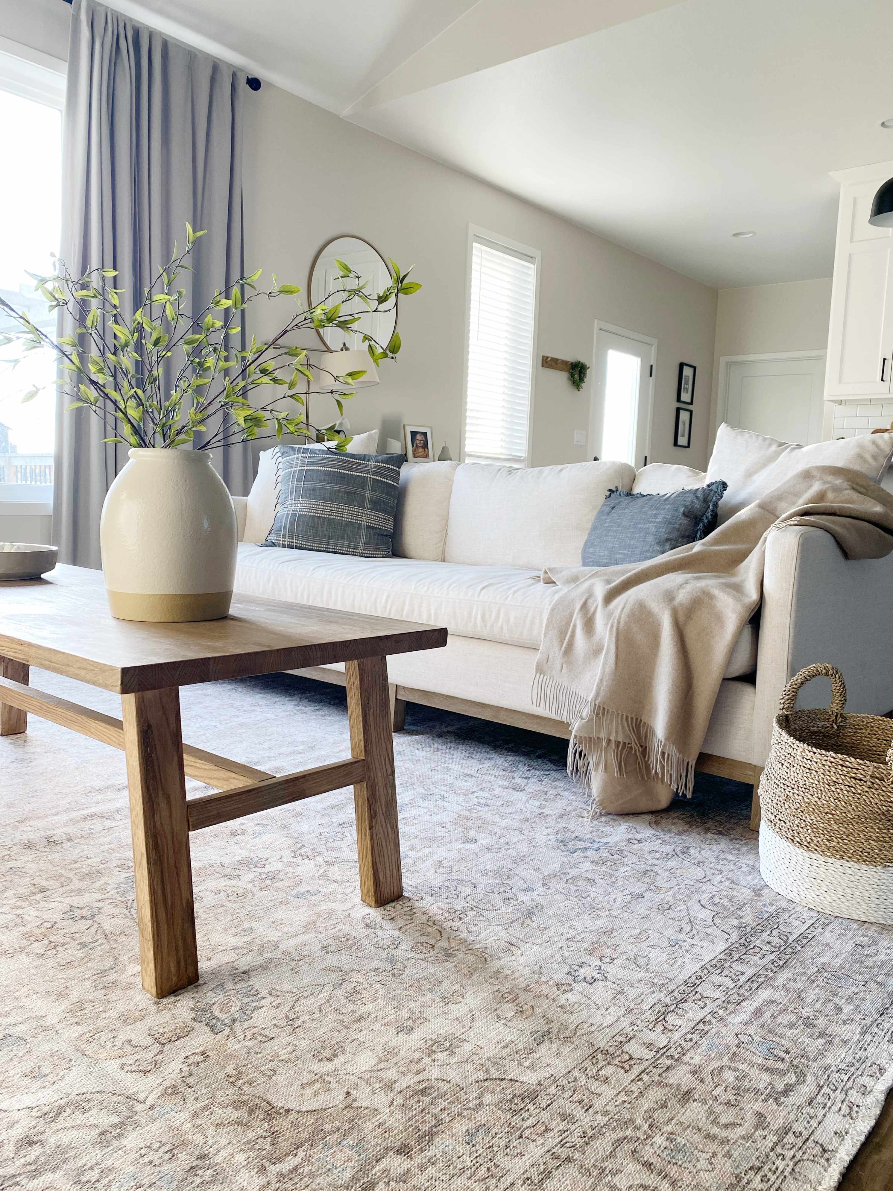 Bela Washable Area Rug  Durable Polyester, Stain-Resistant