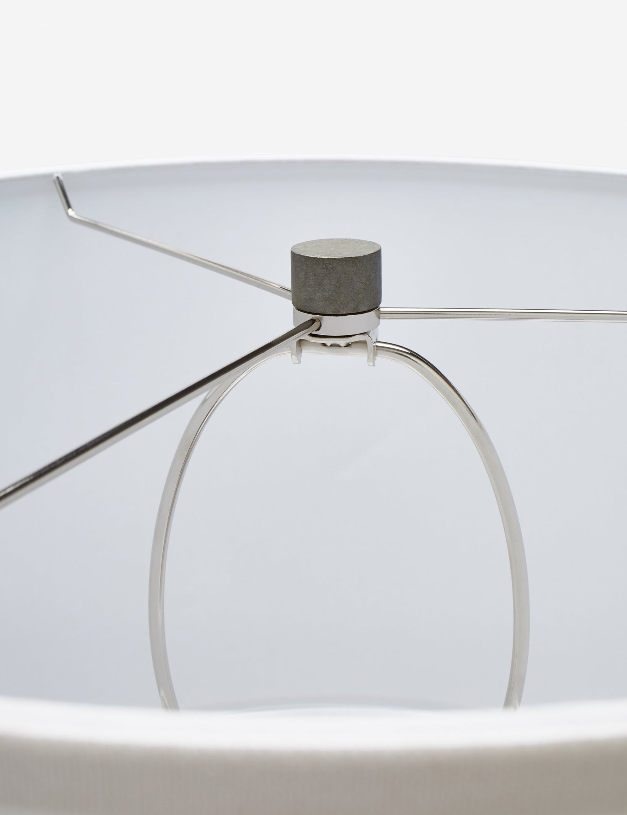 Luma Table Lamp | Organic Pebble Design, Curved Base