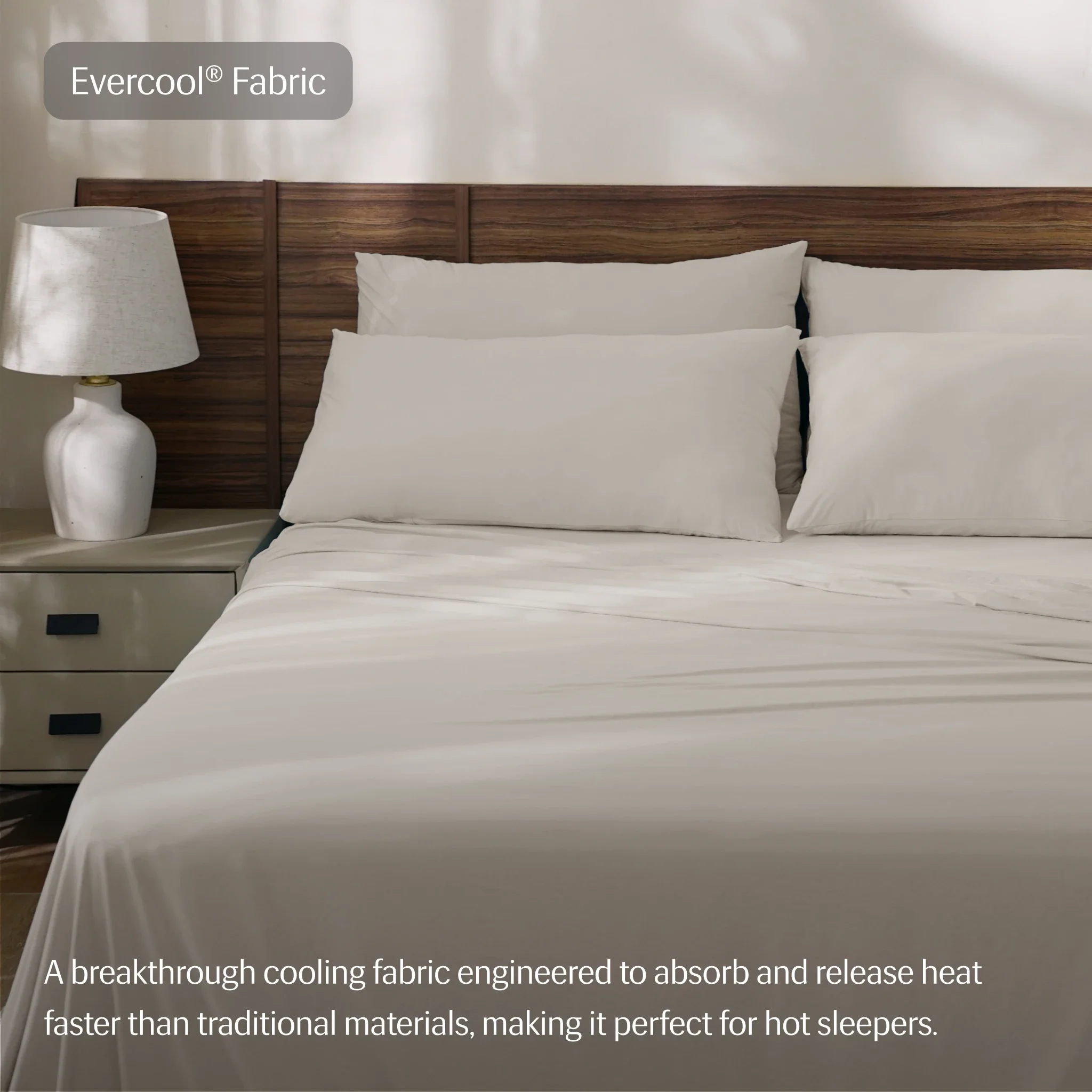 CendreCool + Temperature-Regulating Sheet Set
