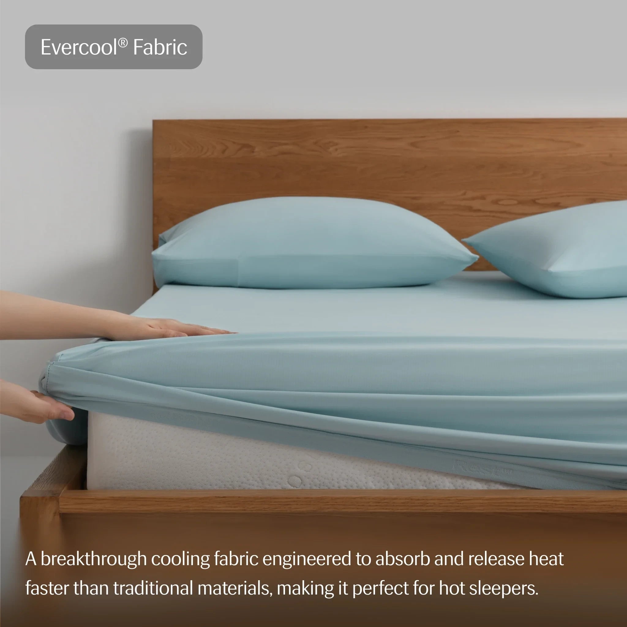 CendreCool + Temperature-Control Fitted Sheet