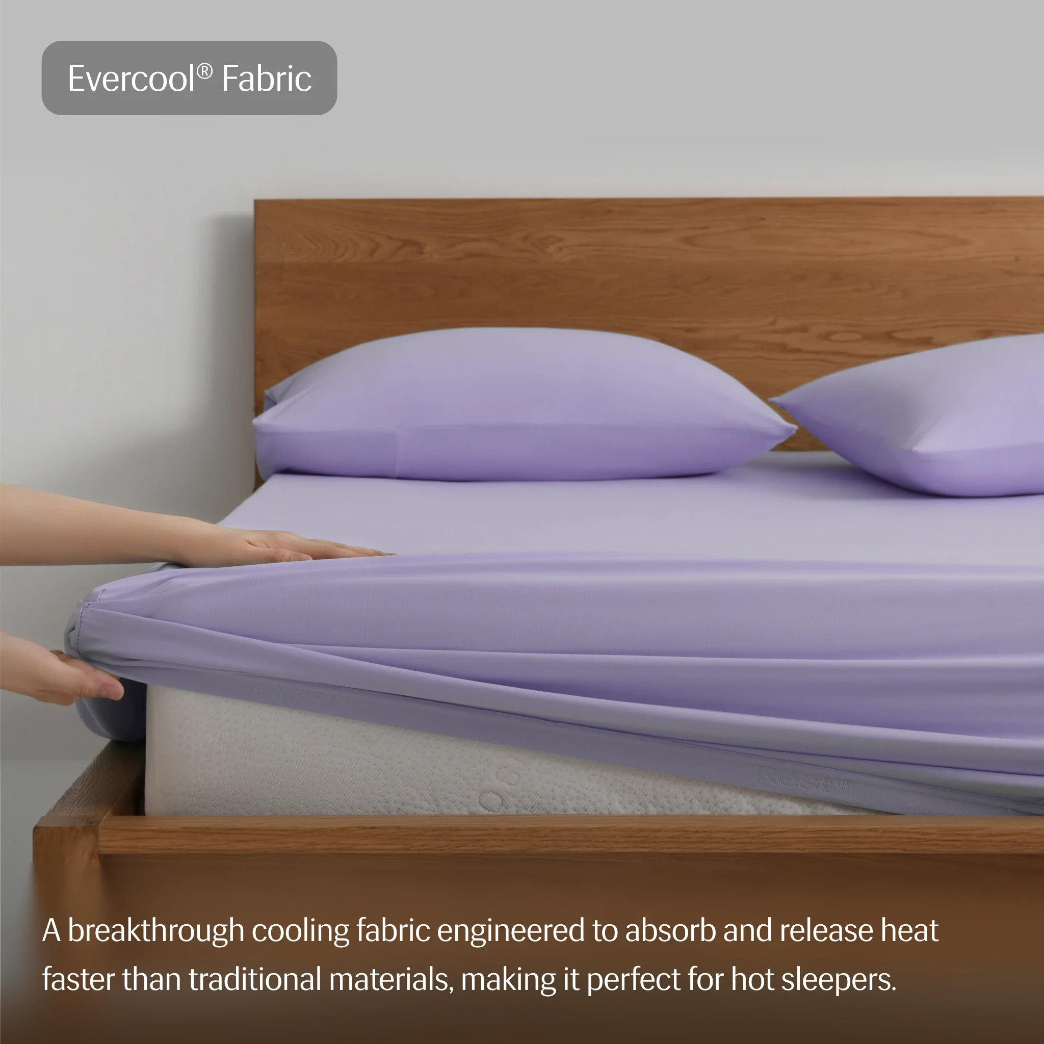 CendreCool + Temperature-Control Fitted Sheet