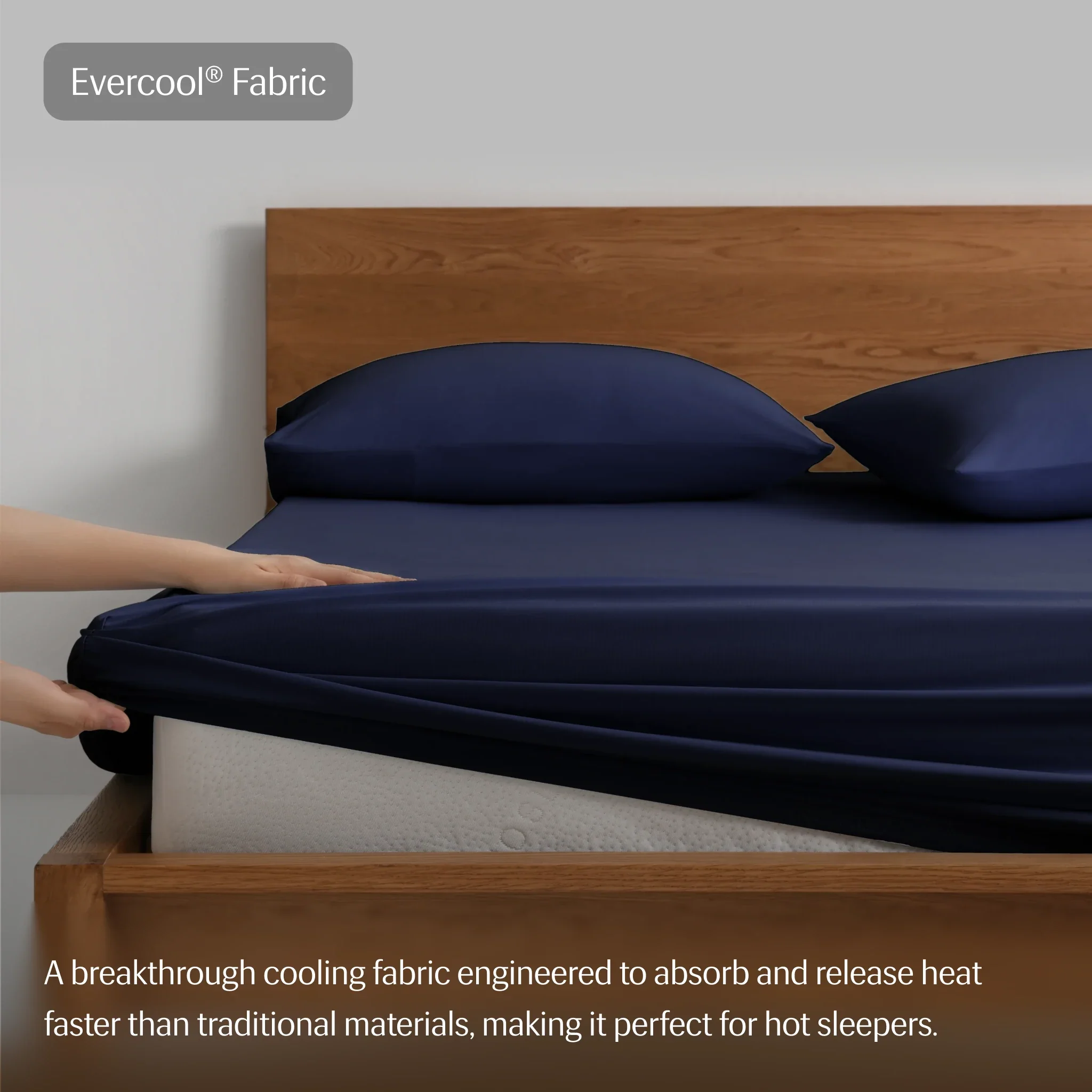 CendreCool + Temperature-Control Fitted Sheet