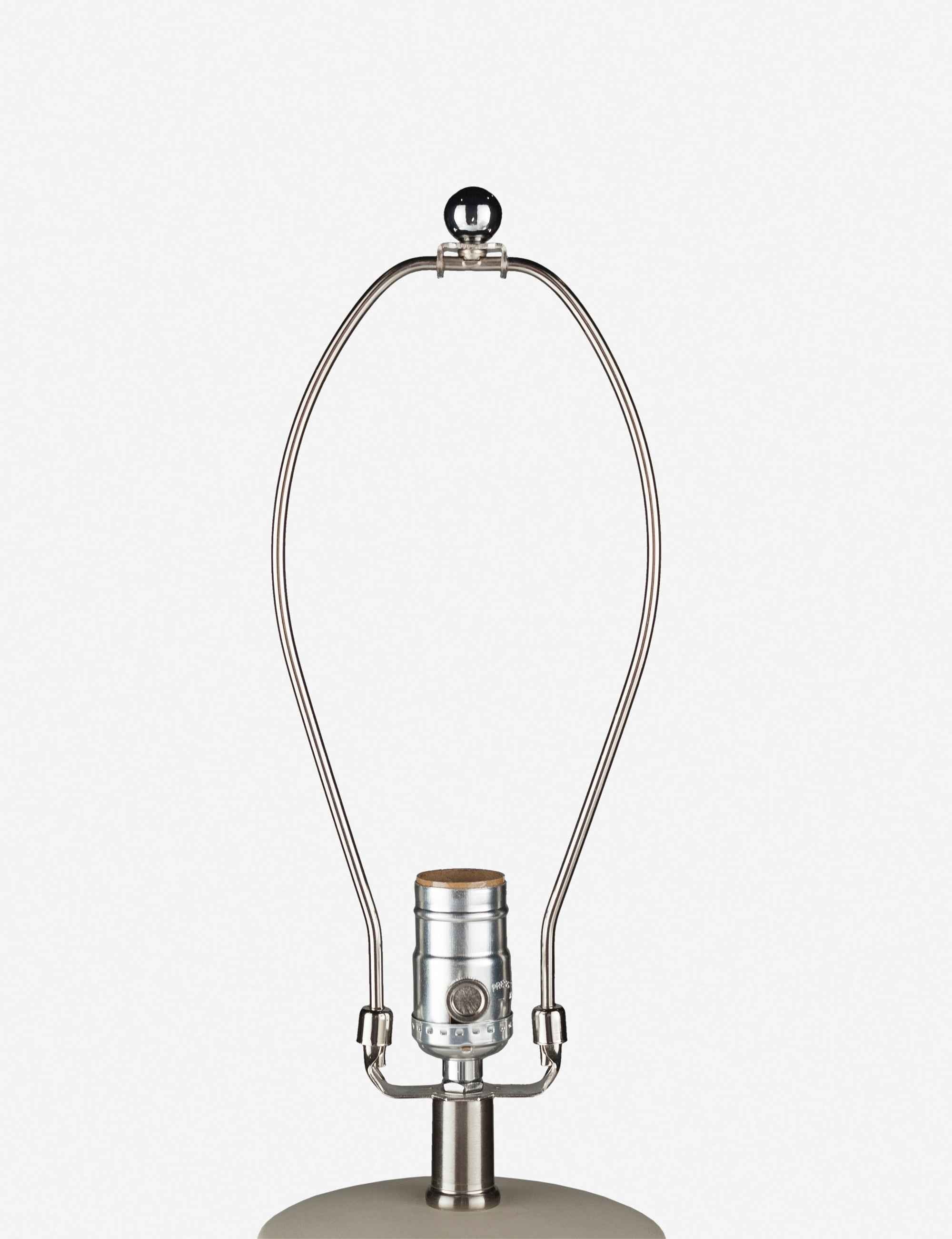 Penta Table Lamp | Matte Glazed Finish, Ceramic Texture