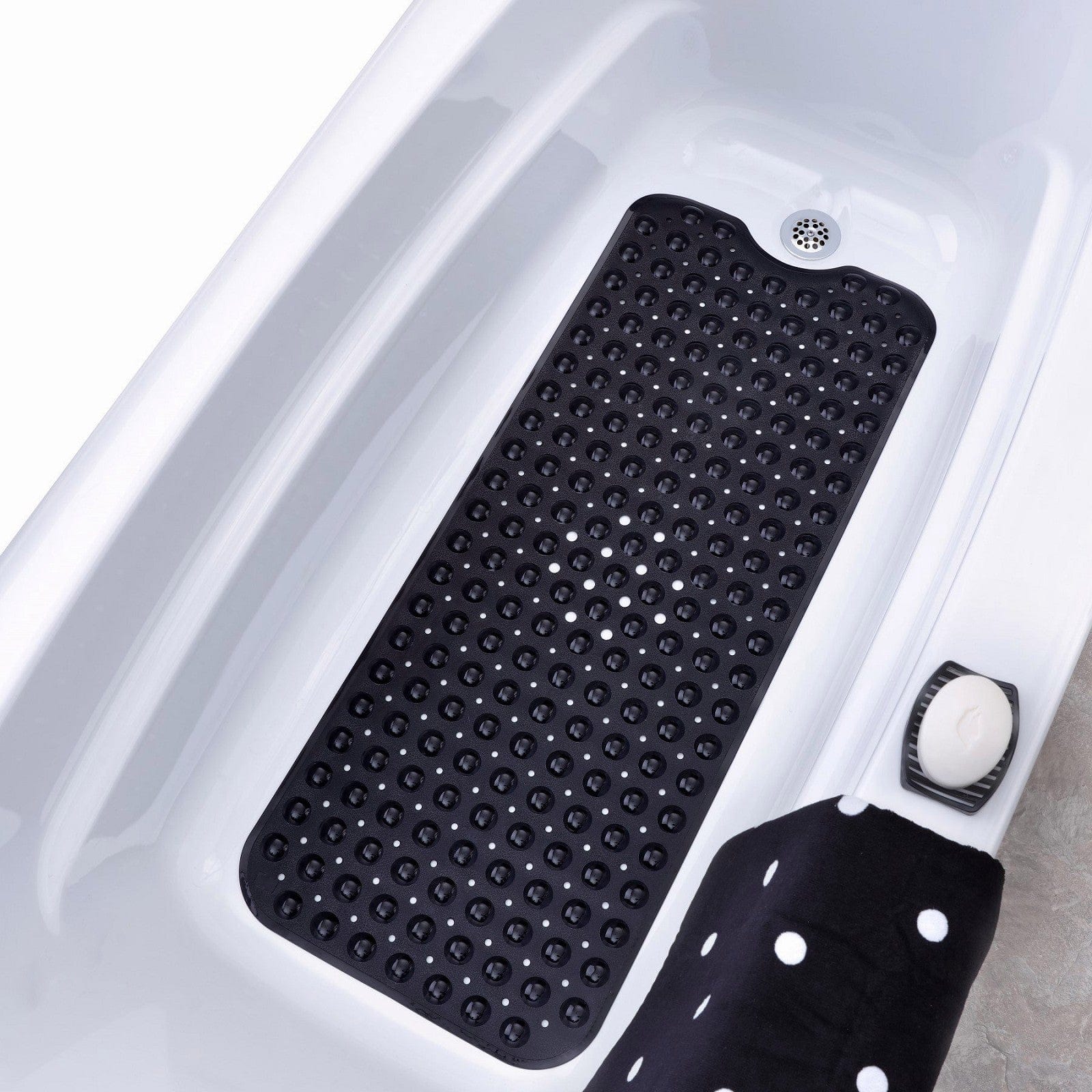 Bela Bath Mat | 200 Suction Cups, Soft PVC, 100 x 40 cm