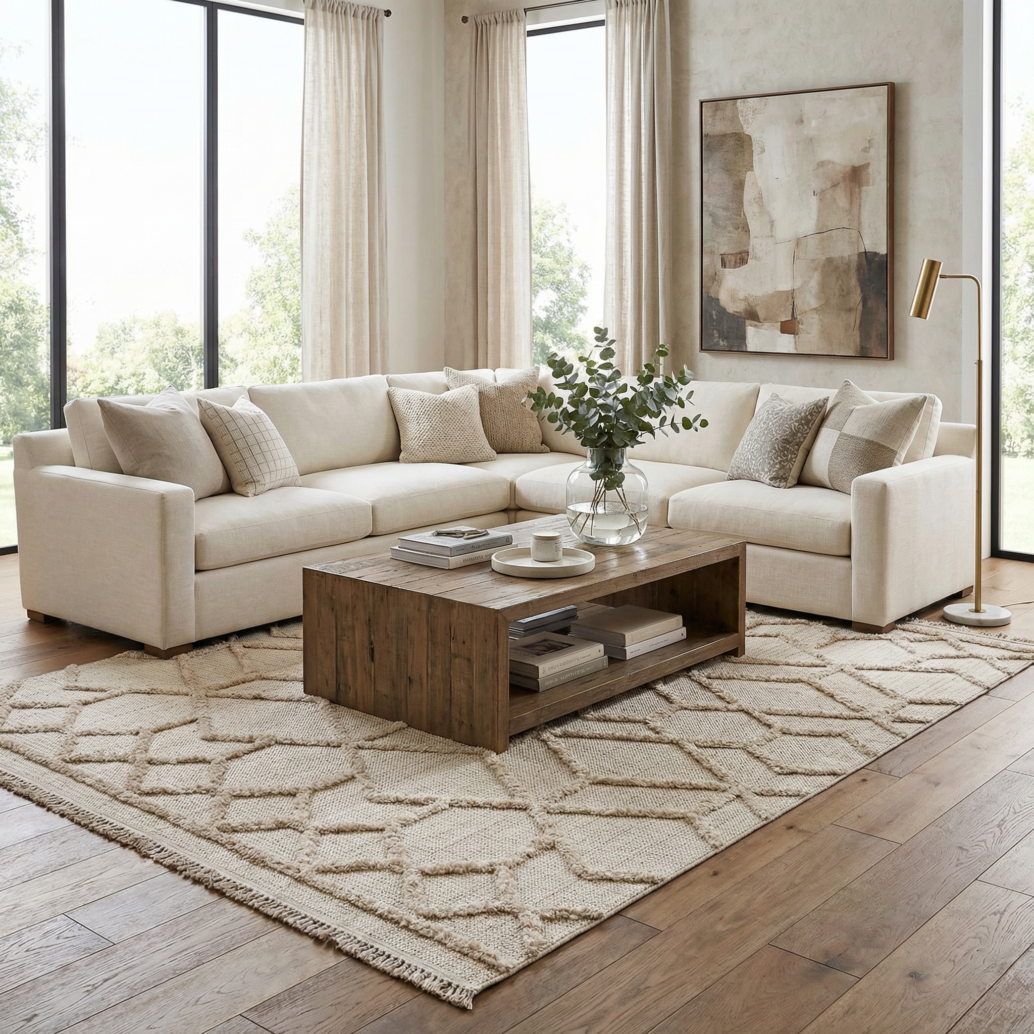 Mira Malilinao Area Rug  Machine Woven, High Pile Polyester