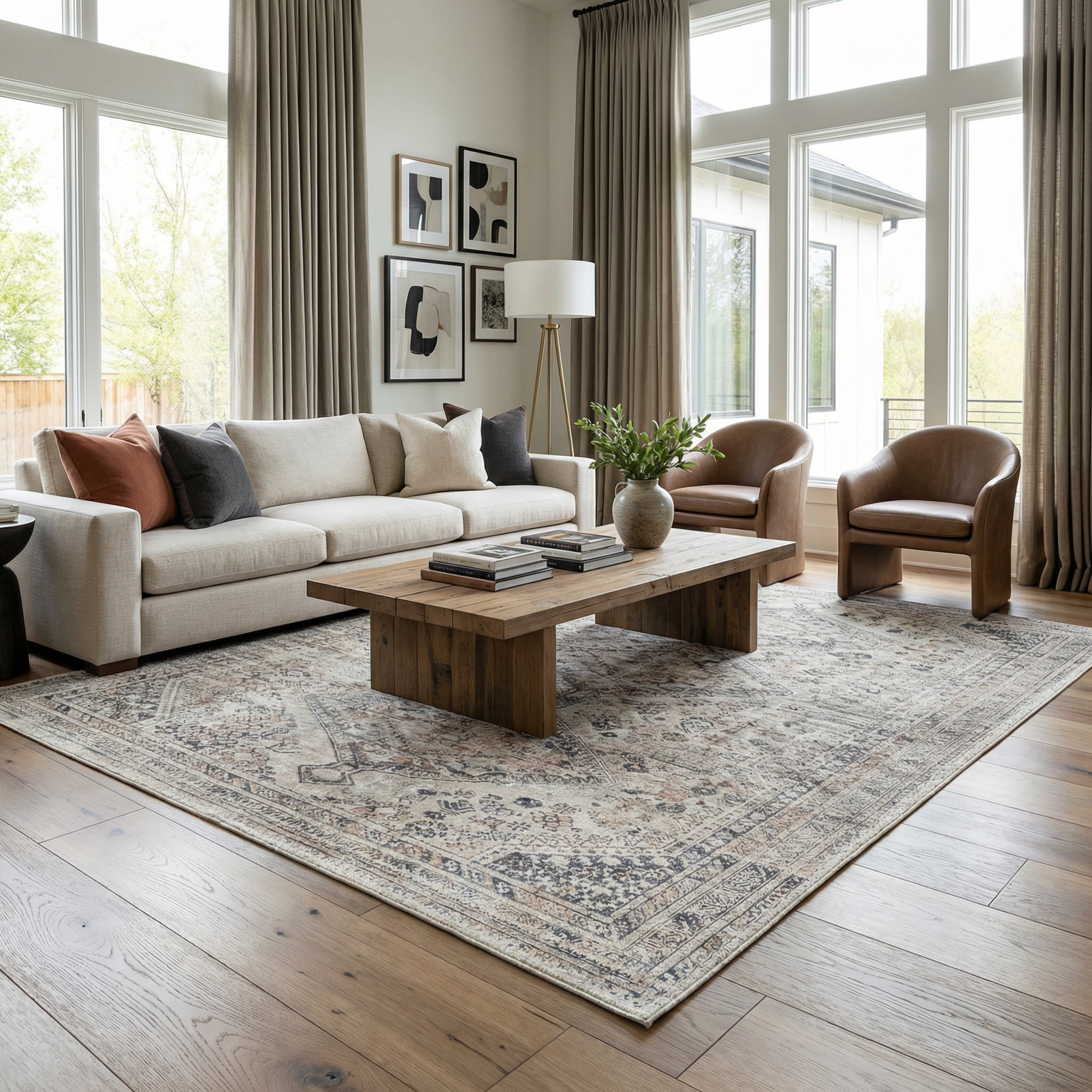 Bela Washable Rug  Machine Woven  100% Polyester  Traditional Style