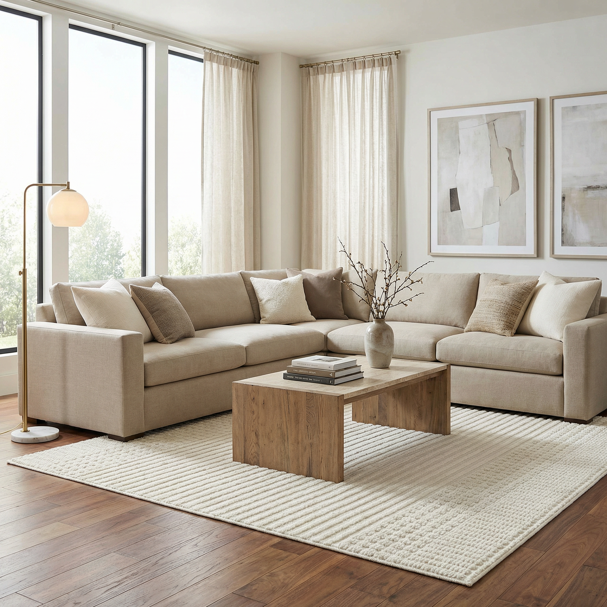Rhun Washable Area Rug