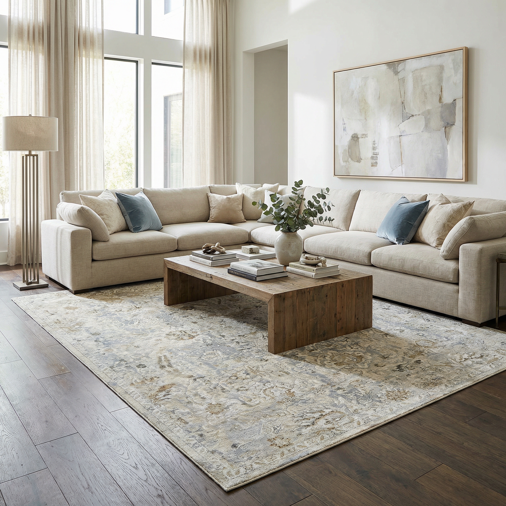 Nola Boutique Rug  Medium Pile, Machine Woven, Traditional Style