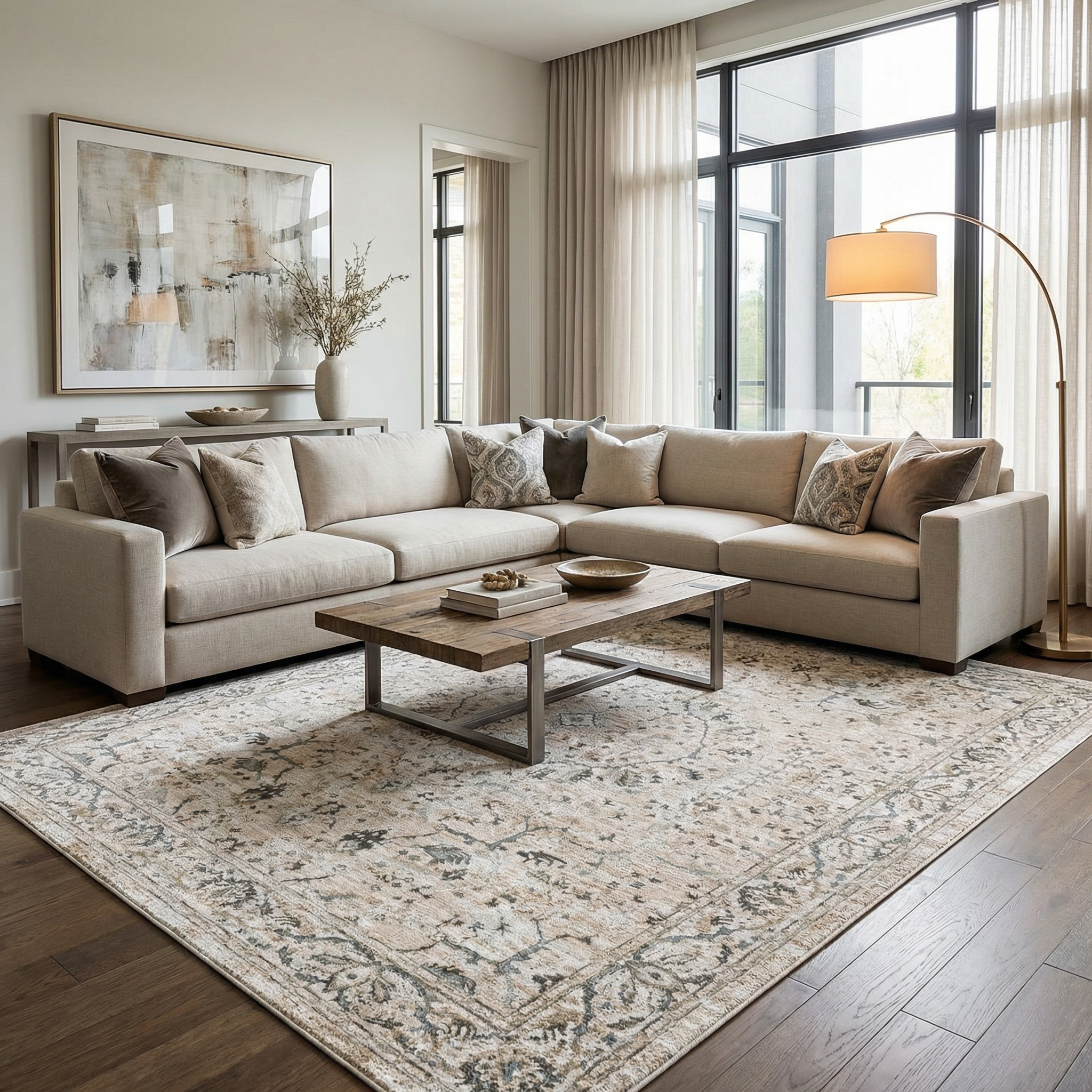Brixton Boutique Rug  Medium Pile, Machine Woven, Traditional Style
