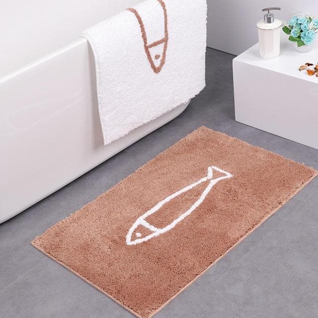 Bello Chenille Badmat | Ultra-Zacht, Anti-Slip Veiligheid