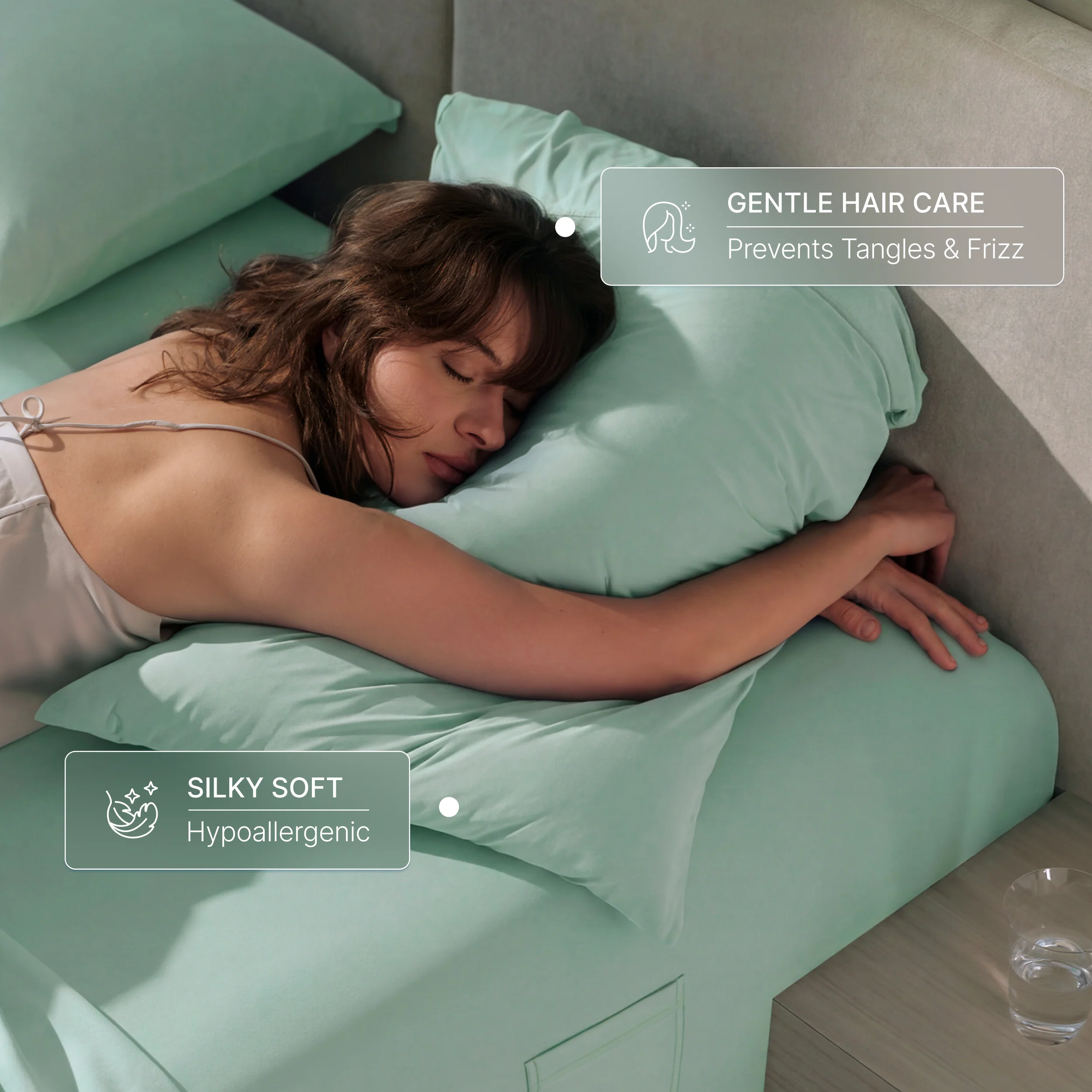 Cendre Cooling Pillowcases