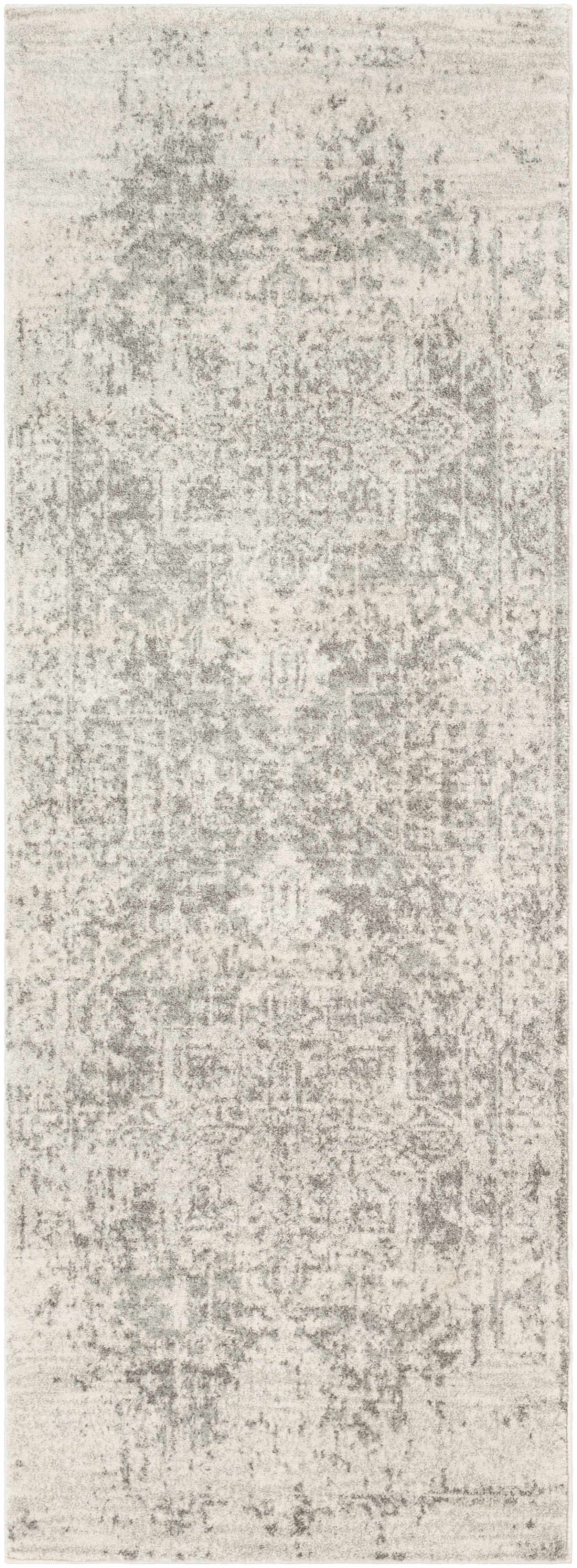 Raven Area Rug  Machine Woven  Charcoal Medium Gray