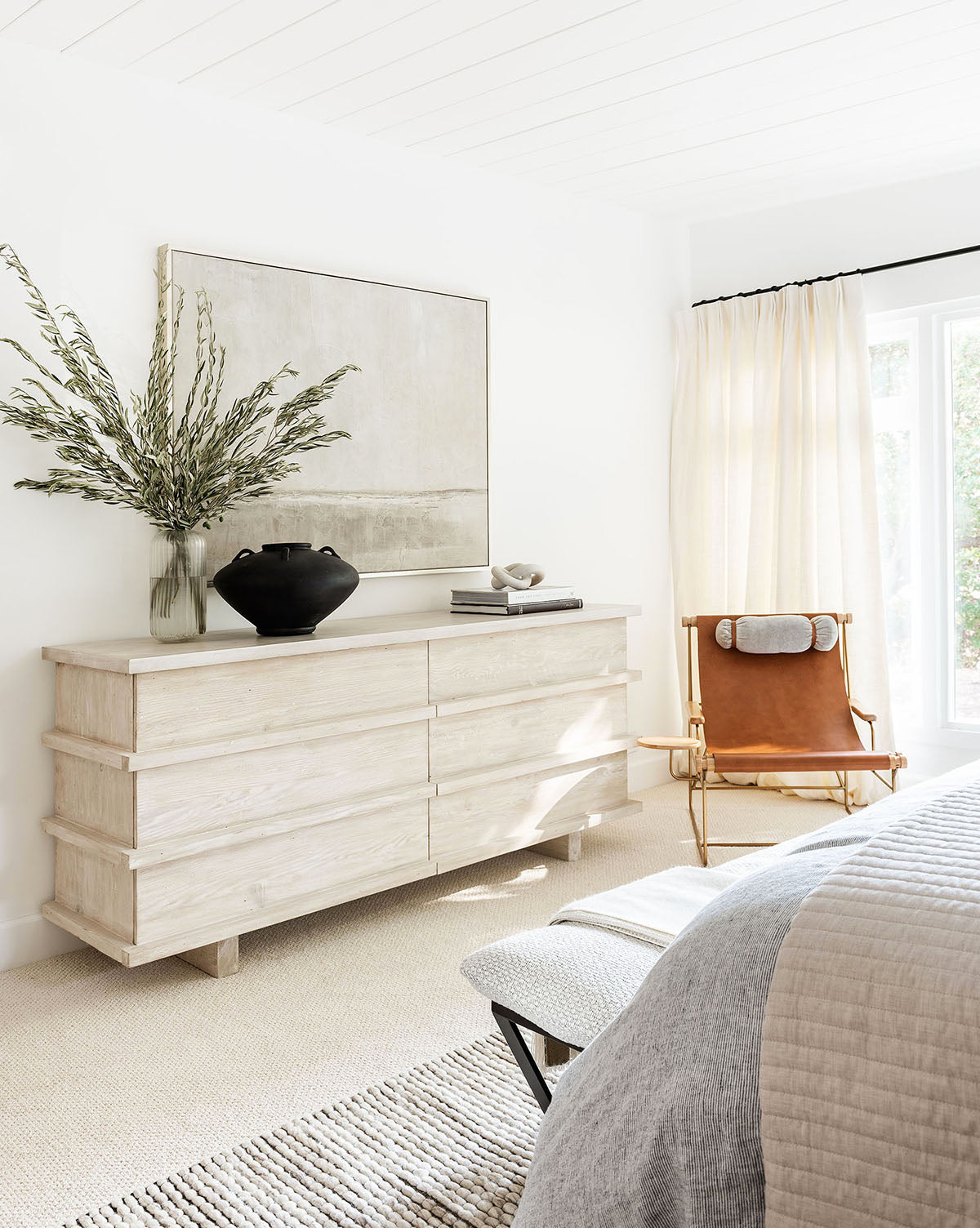 Gale Wall Art Faded Gray and Green Tones for Serene Home Décor