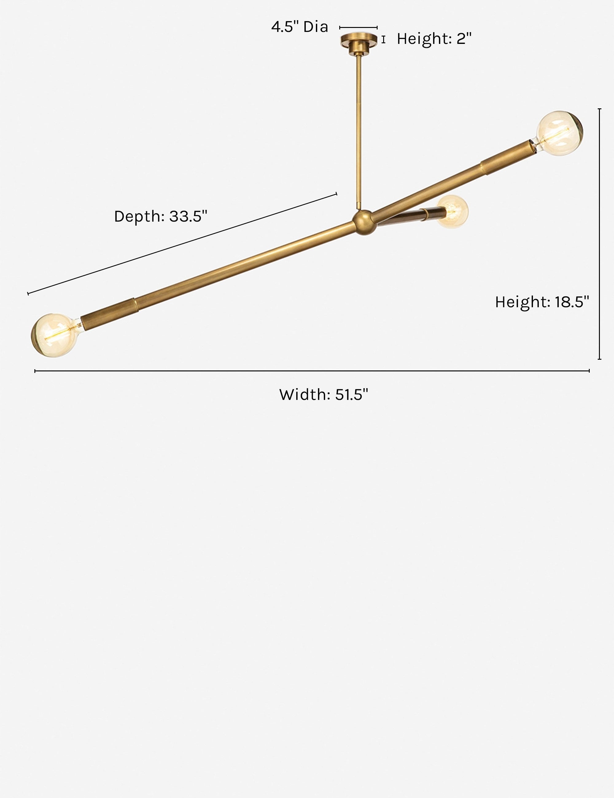 Talon Chandelier | Adjustable Arms, Ultra Modern Design