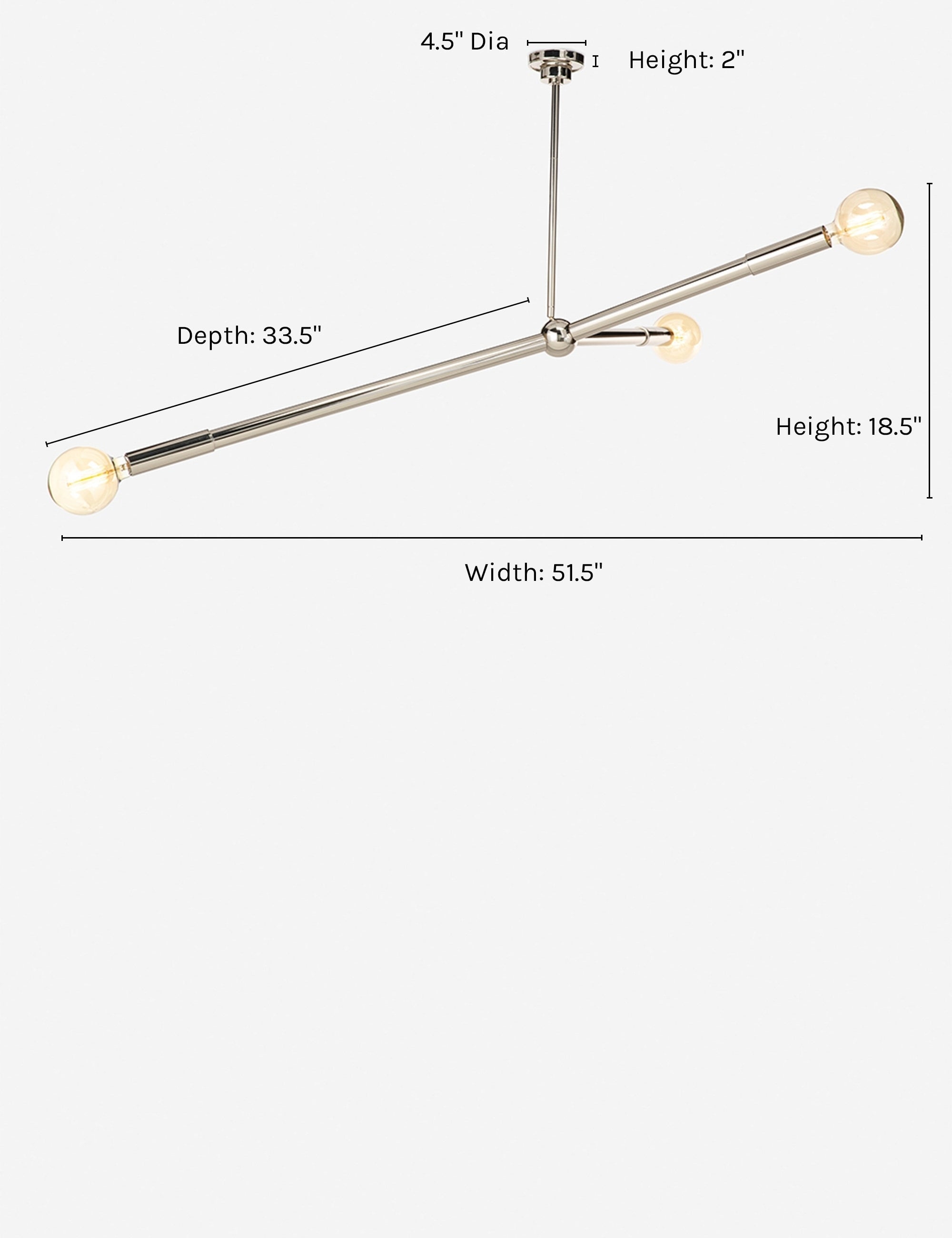 Talon Chandelier | Adjustable Arms, Ultra Modern Design