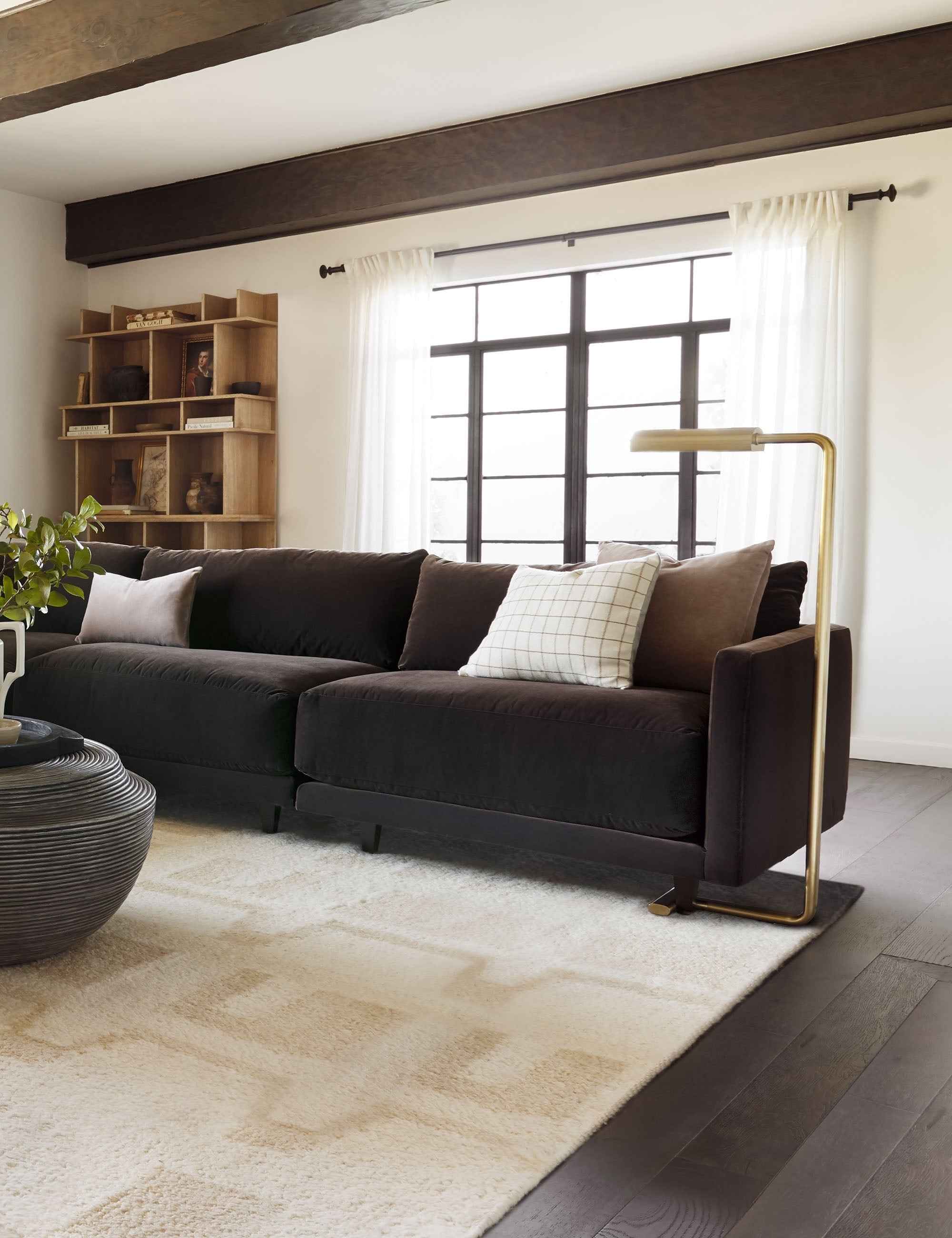 Revel Floor Lamp | C-Shape Design for Perfect Lighting