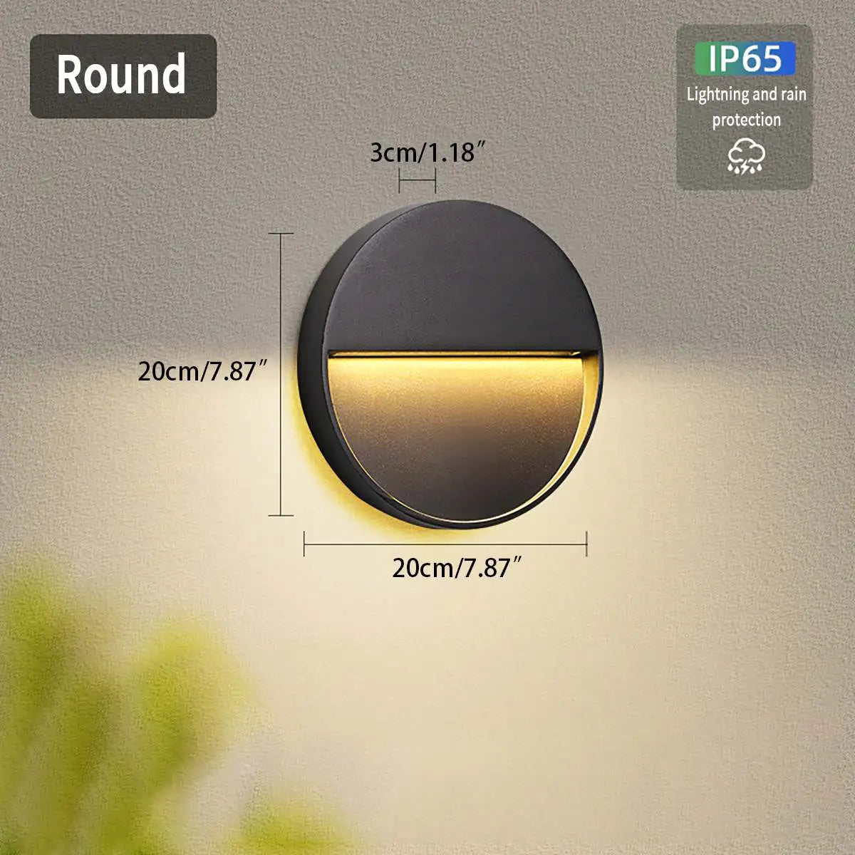Bello LED Wandlamp | IP65 Waterdicht, Aluminium