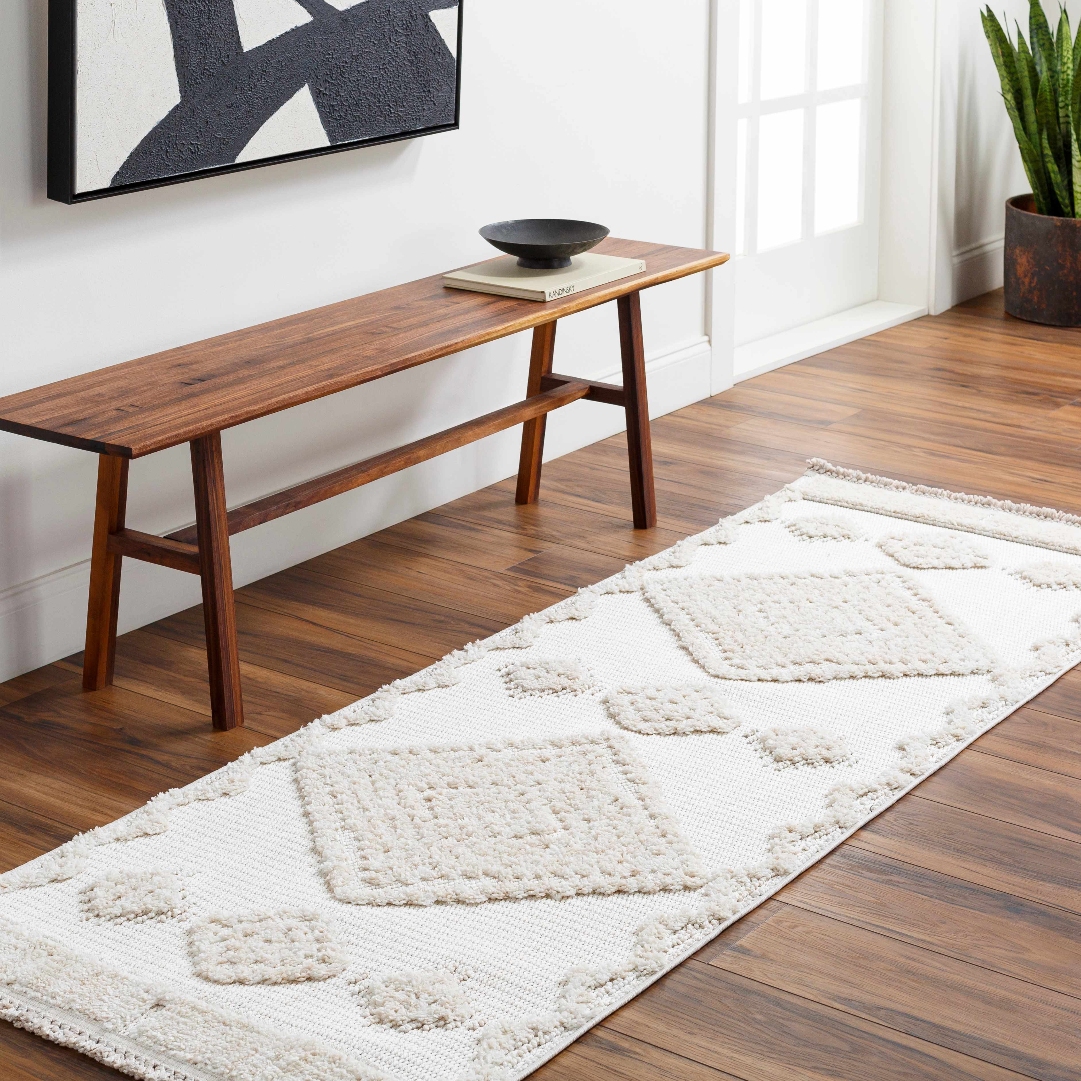 Rivo High-Low Rug  Machine Woven  Transitional Bohemian Style