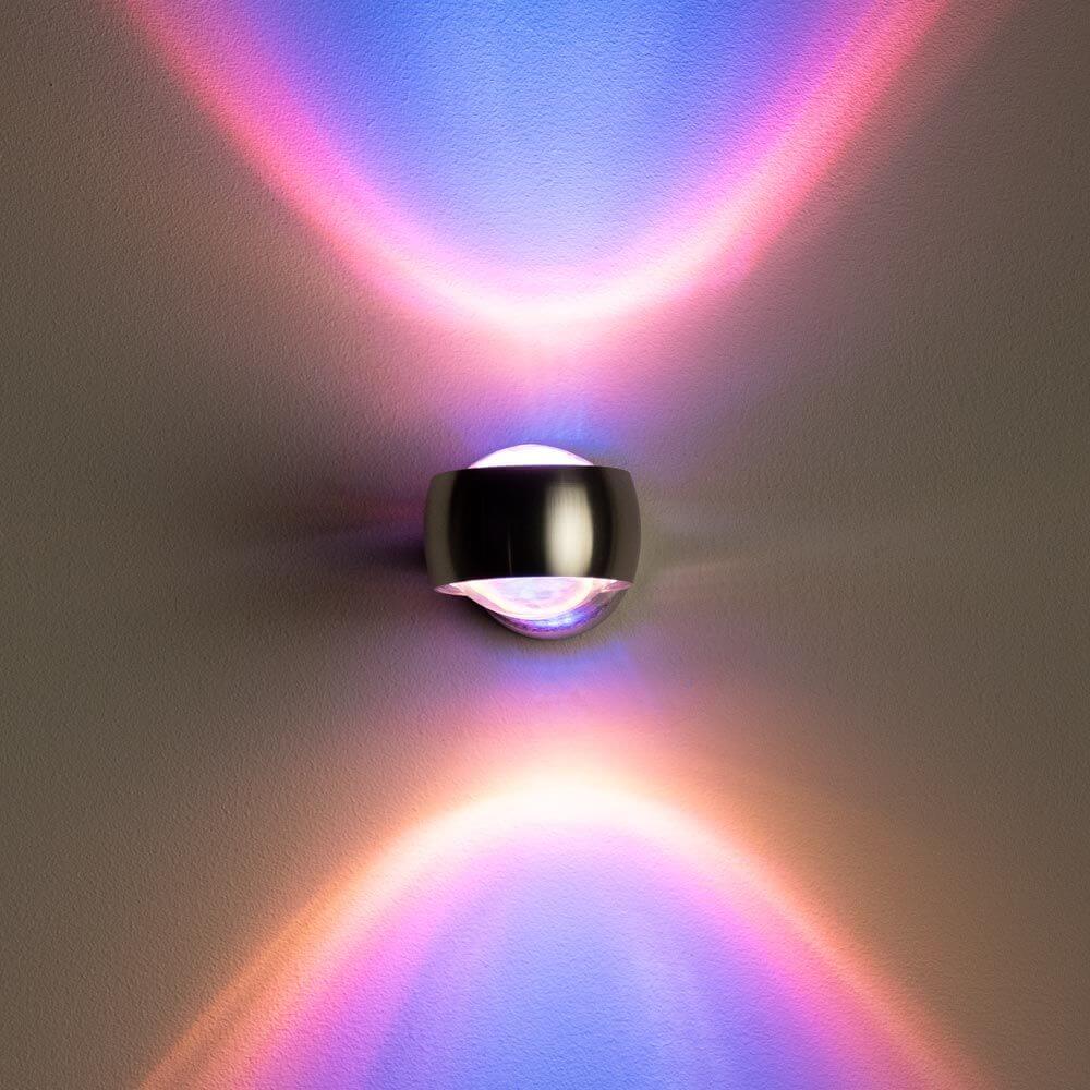 Bello Wall Light | Adjustable Up & Down, Polished Aluminum