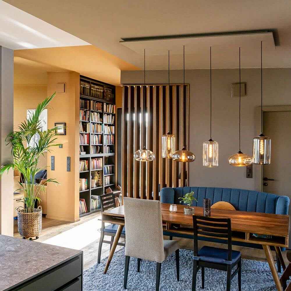 Bello Glass Pendant Light | Timeless Design, E27 Socket