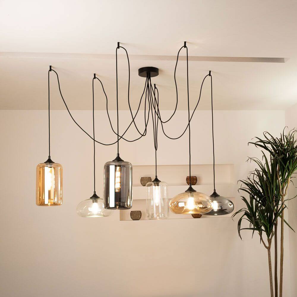 Bello Glass Pendant Light | Timeless Design, E27 Socket