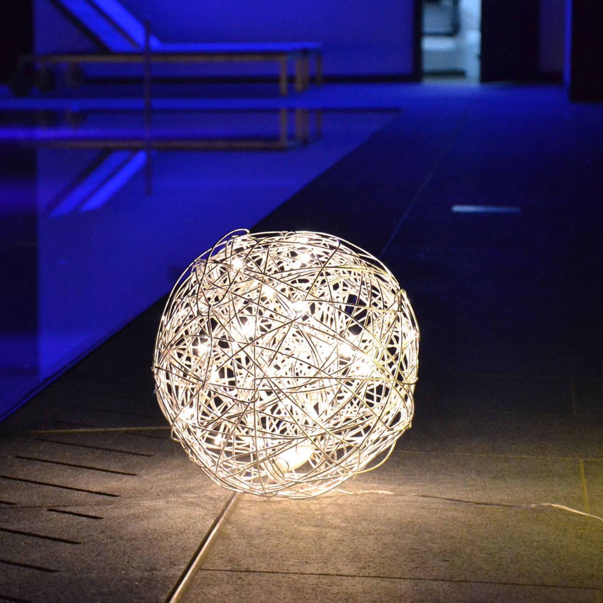Luma Mesh LED Ball | Indoor & Outdoor, Warm White