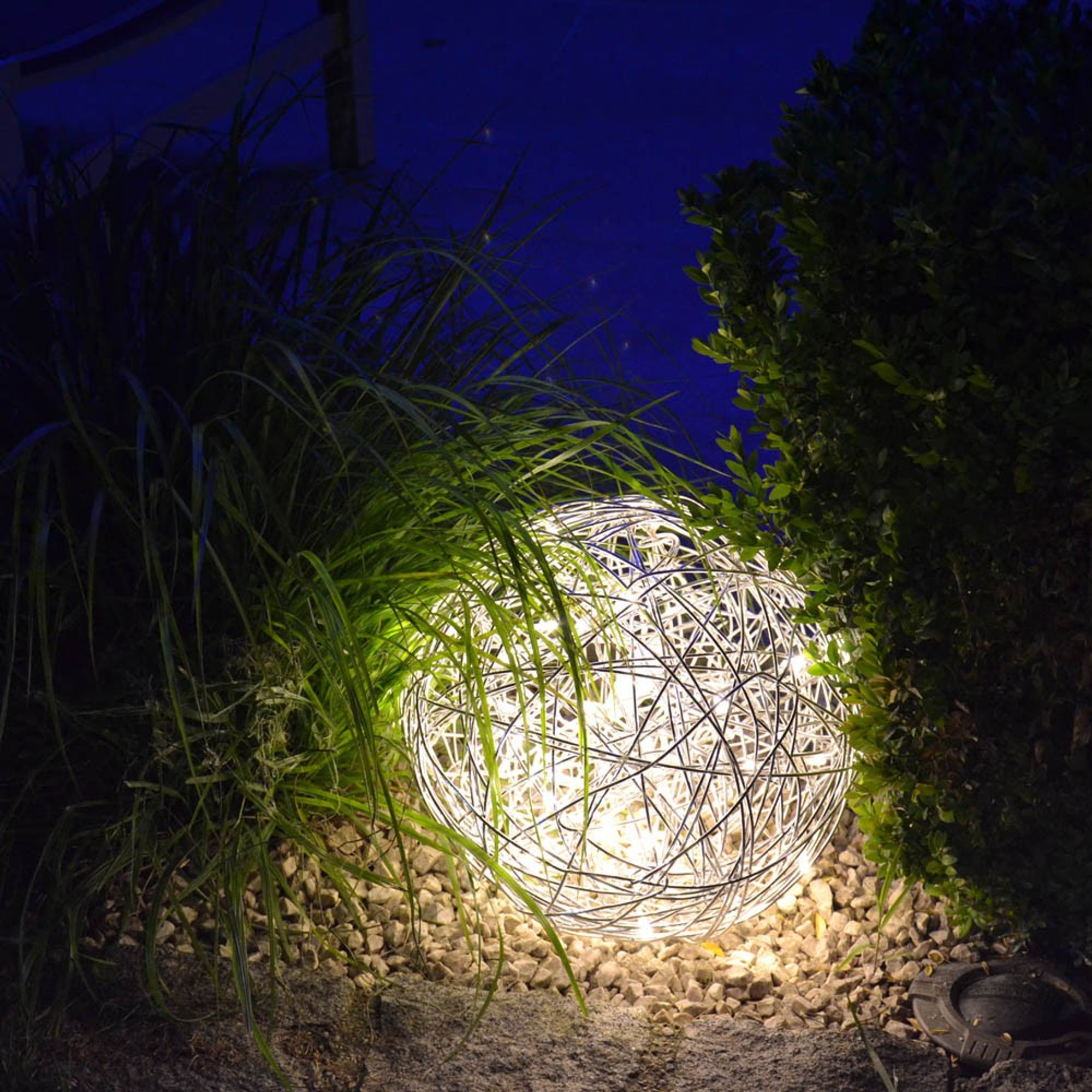 Luma Mesh LED Ball | Indoor & Outdoor, Warm White