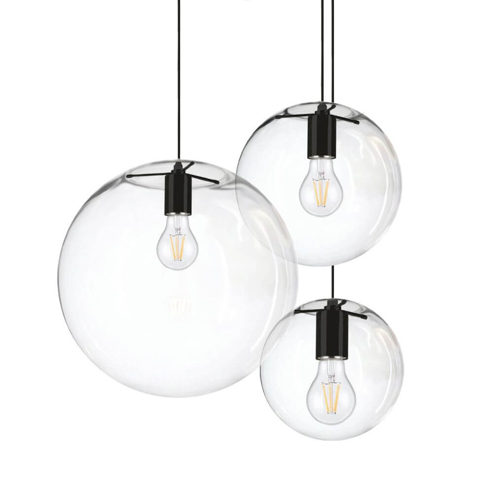 Bello Orb Gallery Light | 3- or 5-Bulb Modular Canopy, Custom Colors