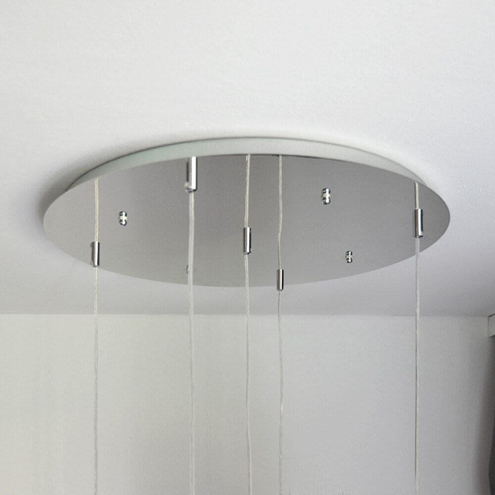 Bello Orb Gallery Light | 3- or 5-Bulb Modular Canopy, Custom Colors