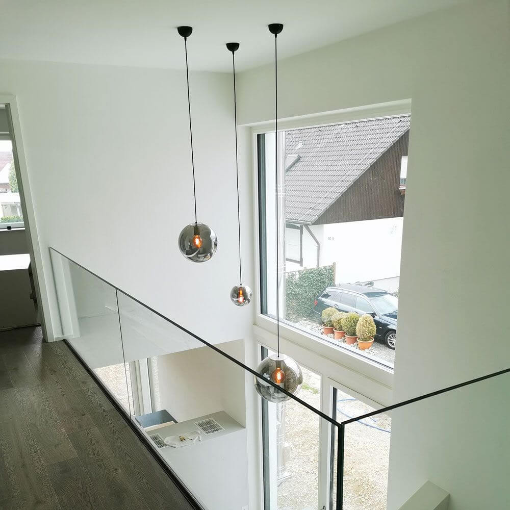 Bola Gallery Light | 5m Suspension, Mouth-Blown Glass