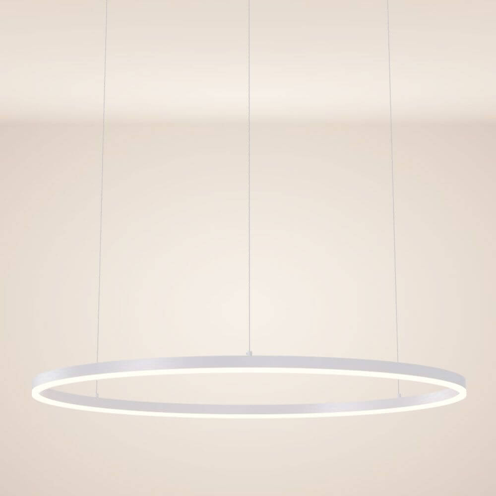 Bello LED Ring Pendant Lamp | 100cm, Dimmable, Minimalist Design
