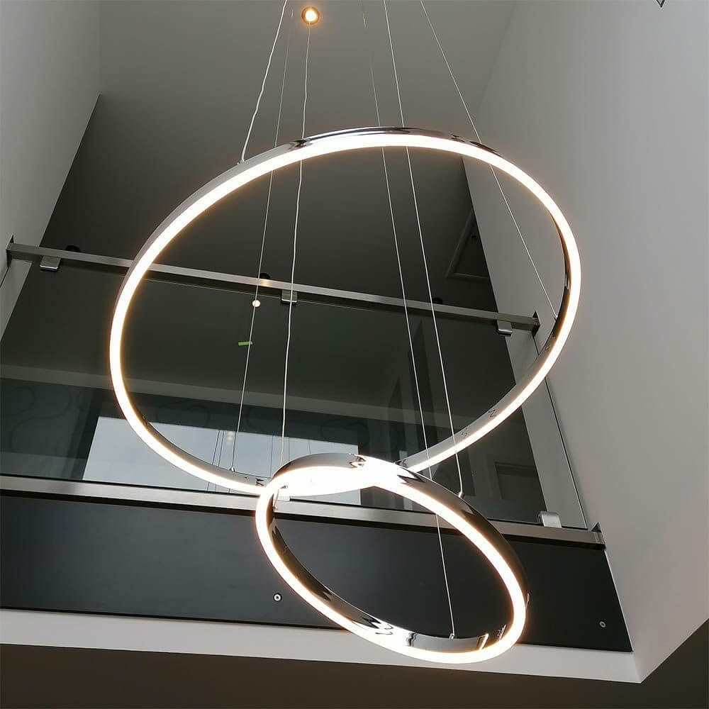 Bello LED Ring Pendant Lamp | 100cm, Dimmable, Minimalist Design
