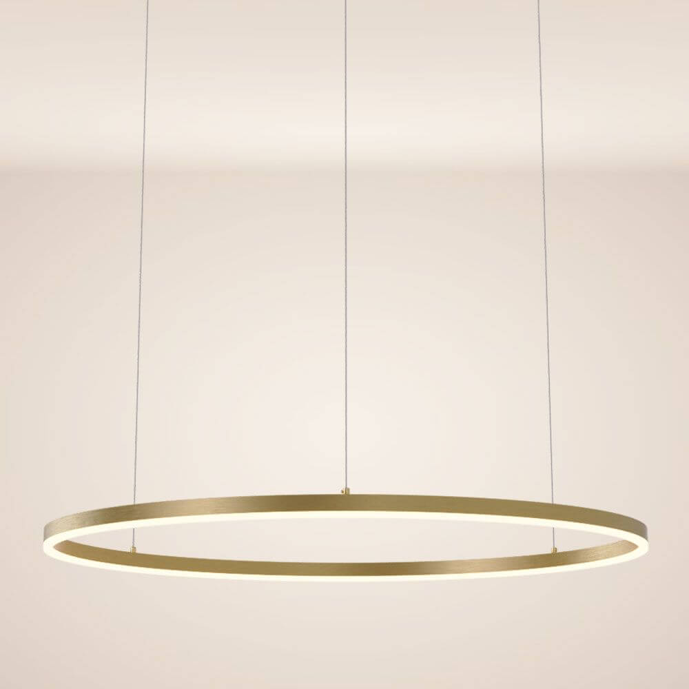 Bello LED Ring Pendant Lamp | 100cm, Dimmable, Minimalist Design