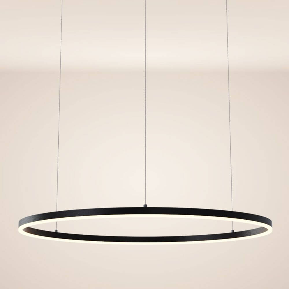 Bello LED Ring Pendant Lamp | 100cm, Dimmable, Minimalist Design