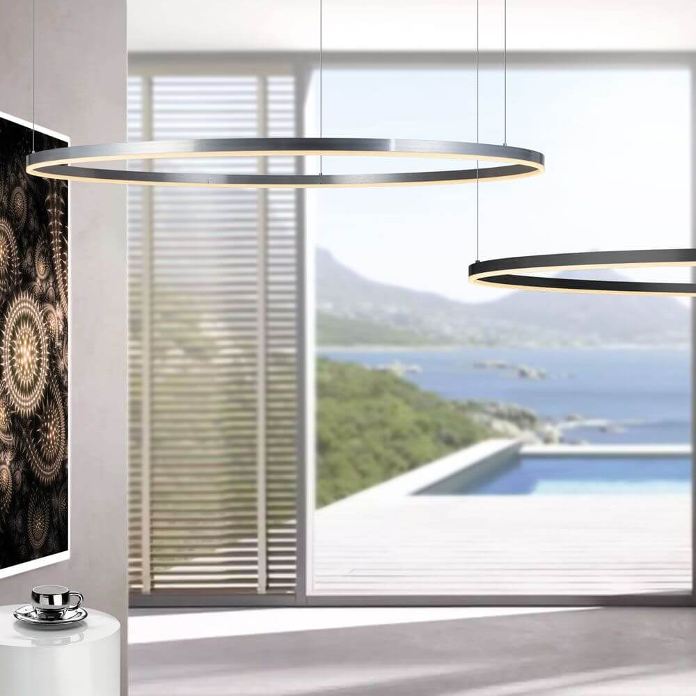 Bello LED Ring Pendant Light | Dimmable, Customizable Suspension