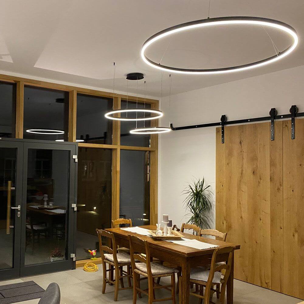 Bello LED Ring Pendant Light | Dimmable, Customizable Suspension