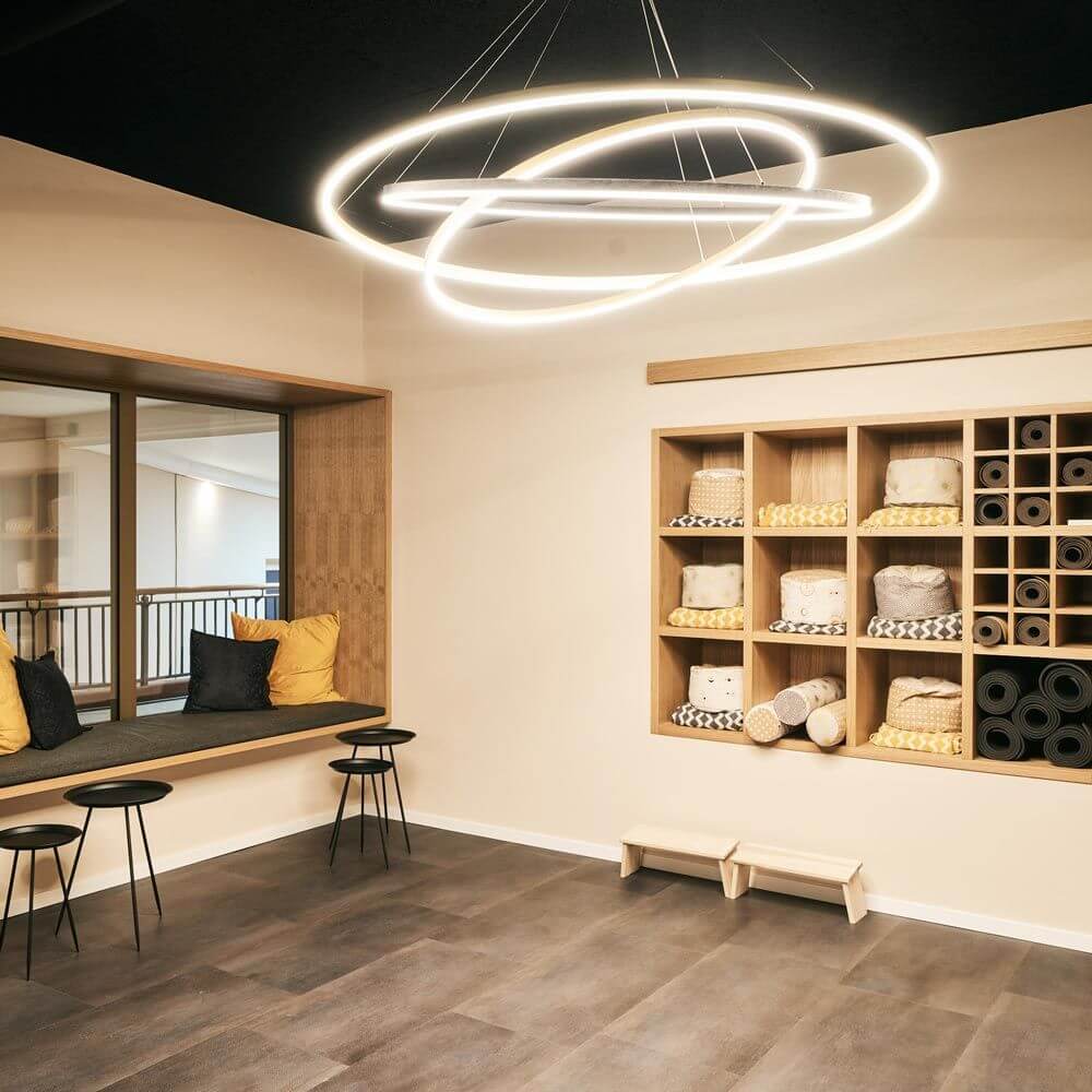 Bello LED Ring Pendant Light | Dimmable, Customizable Suspension