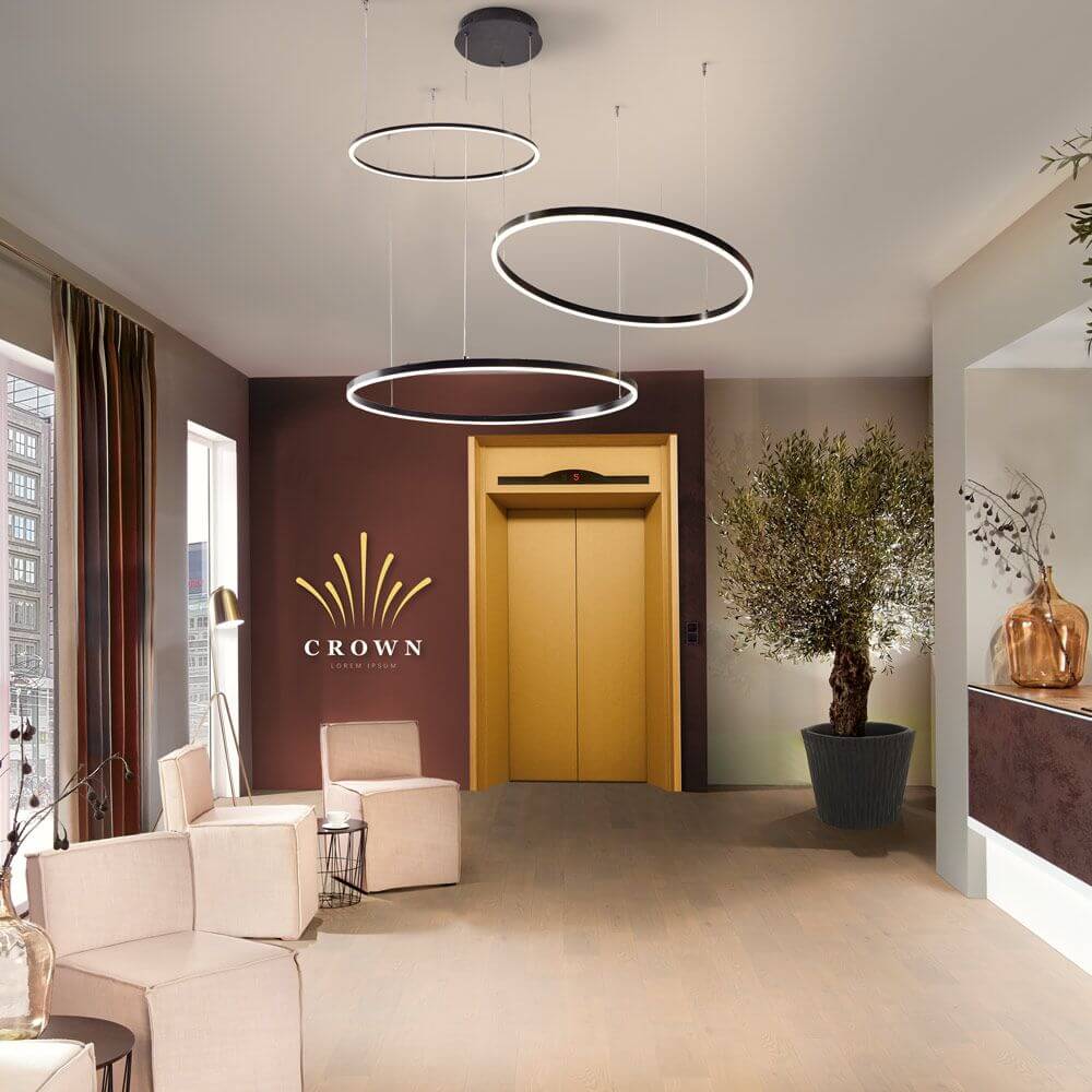 Bello LED Ring Pendant Light | Dimmable, Customizable Suspension