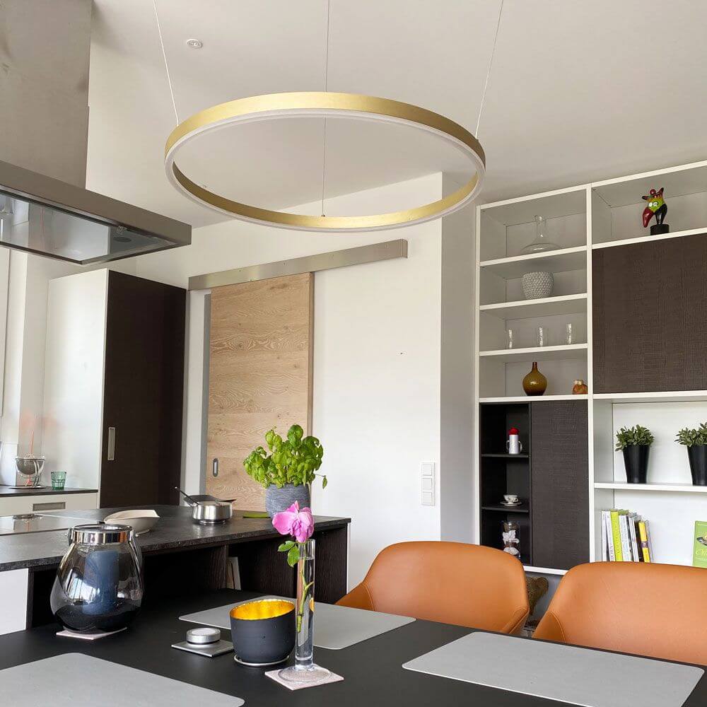 Luno LED Pendant Light | 60cm, Adjustable Suspension, CRI 95