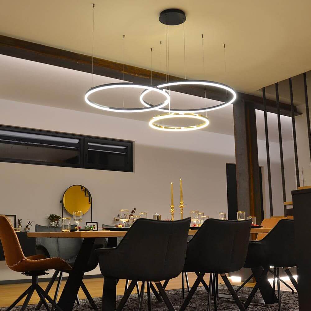 Luno LED Pendant Light | 60cm, Adjustable Suspension, CRI 95